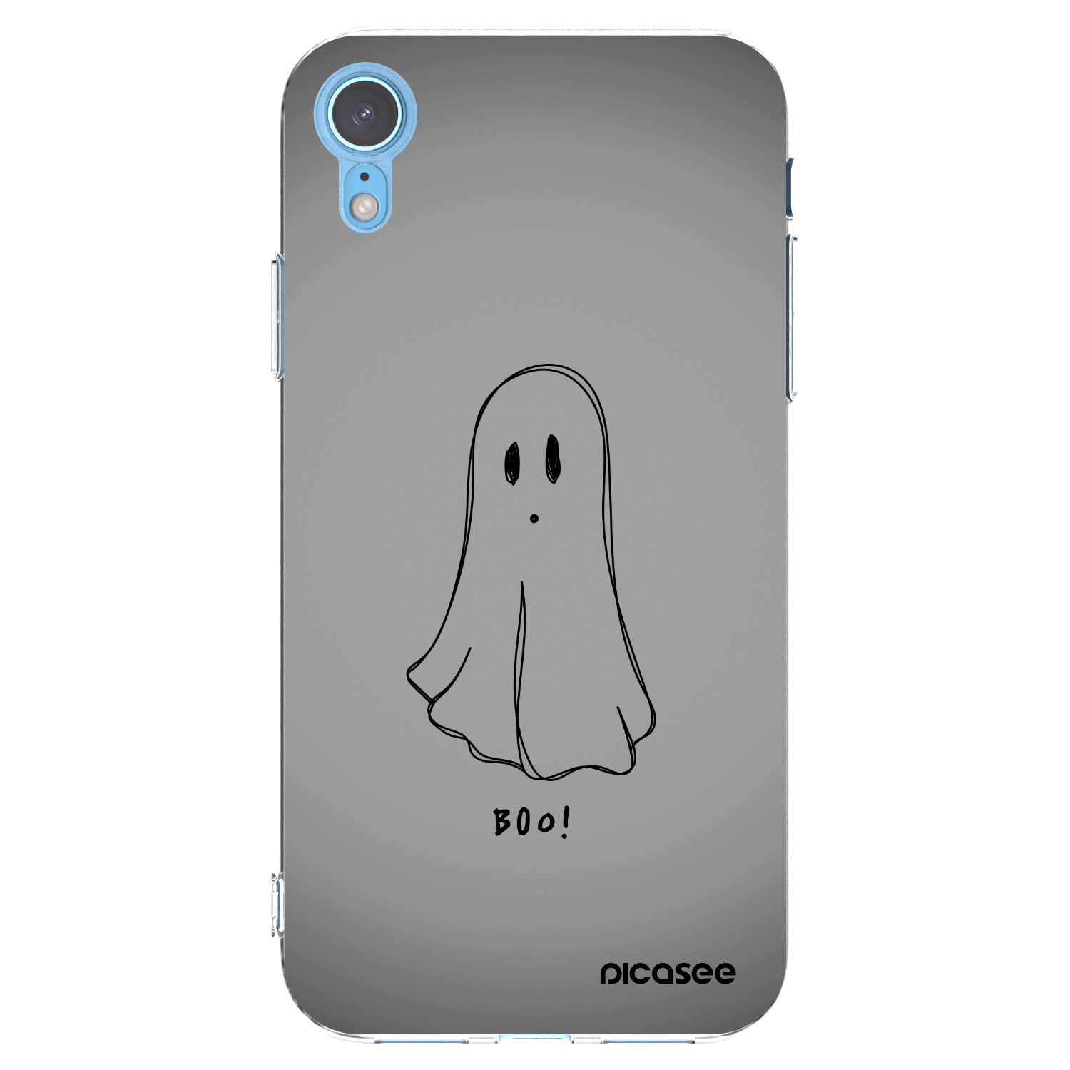 Picasee silikonska prozirna maskica za Apple iPhone XR - Ghost