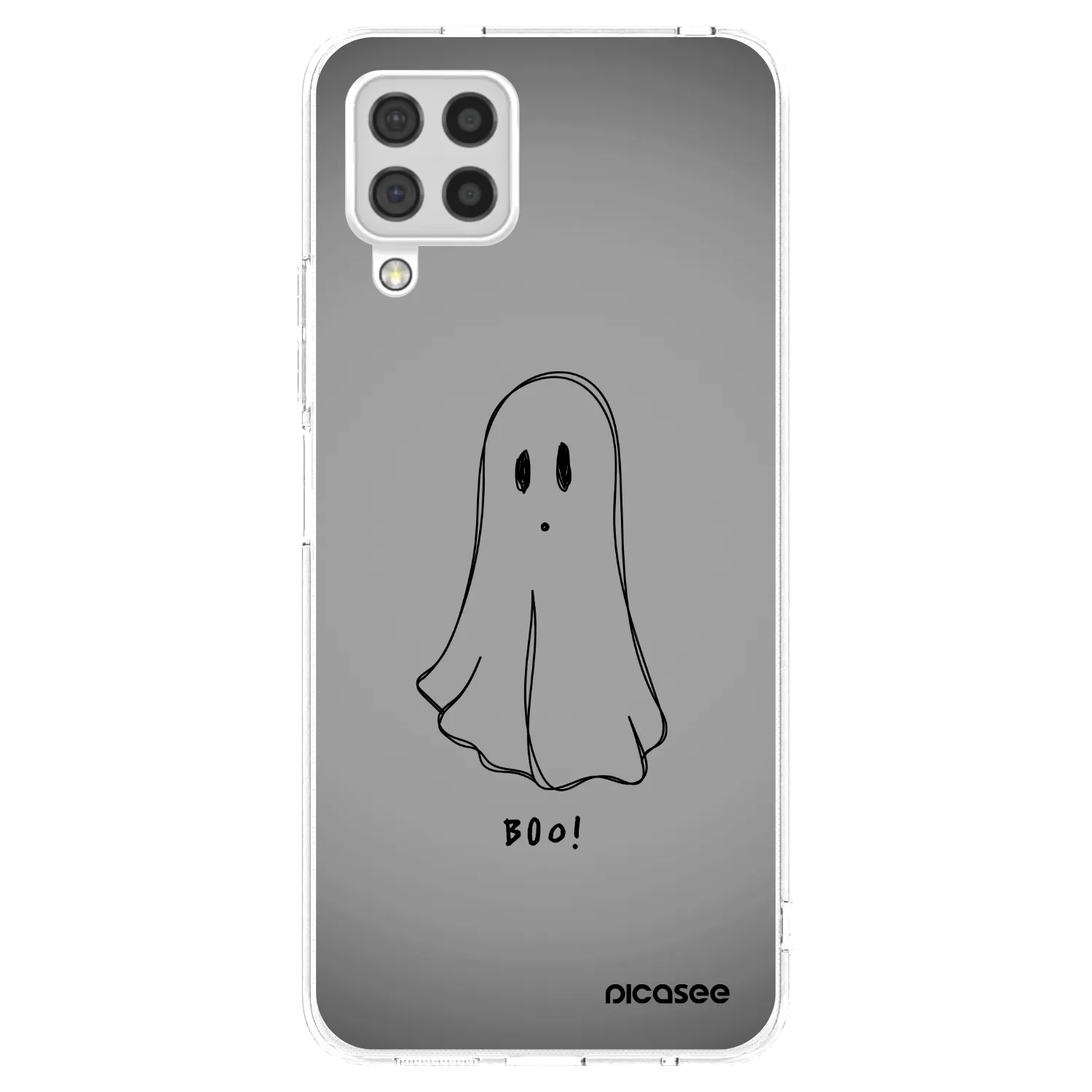 Picasee silikonska prozirna maskica za Samsung Galaxy A22 A225F 4G - Ghost