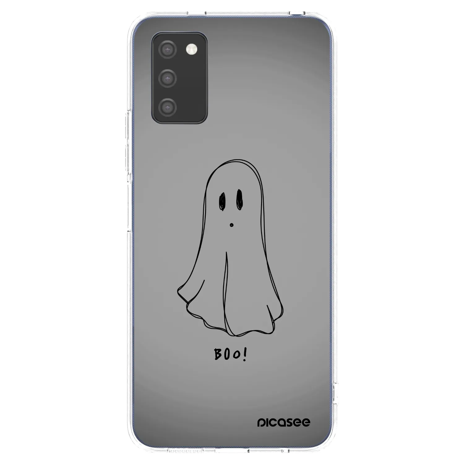 Picasee silikonska prozirna maskica za Samsung Galaxy A03s A037G - Ghost