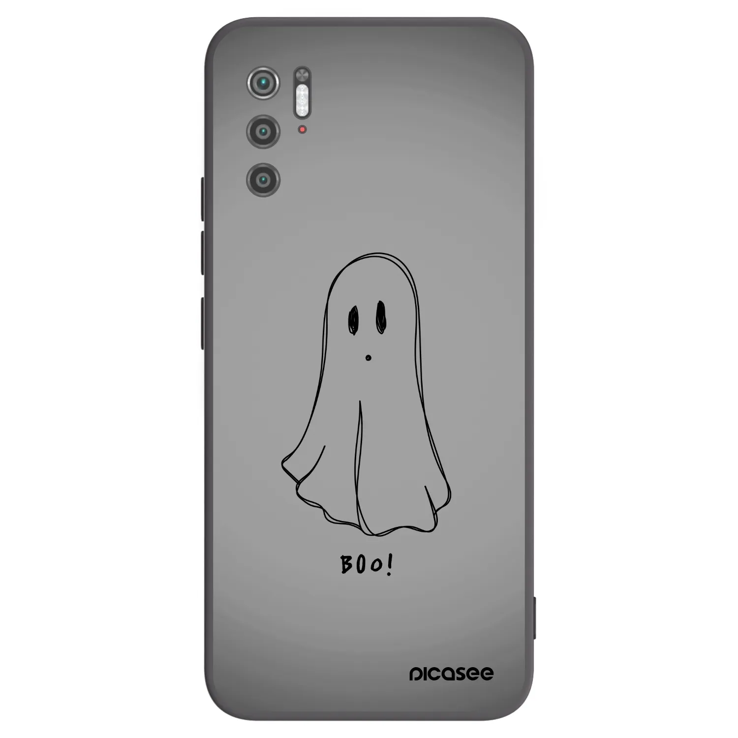 Picasee crna silikonska maskica za Xiaomi Poco M3 Pro 5G - Ghost