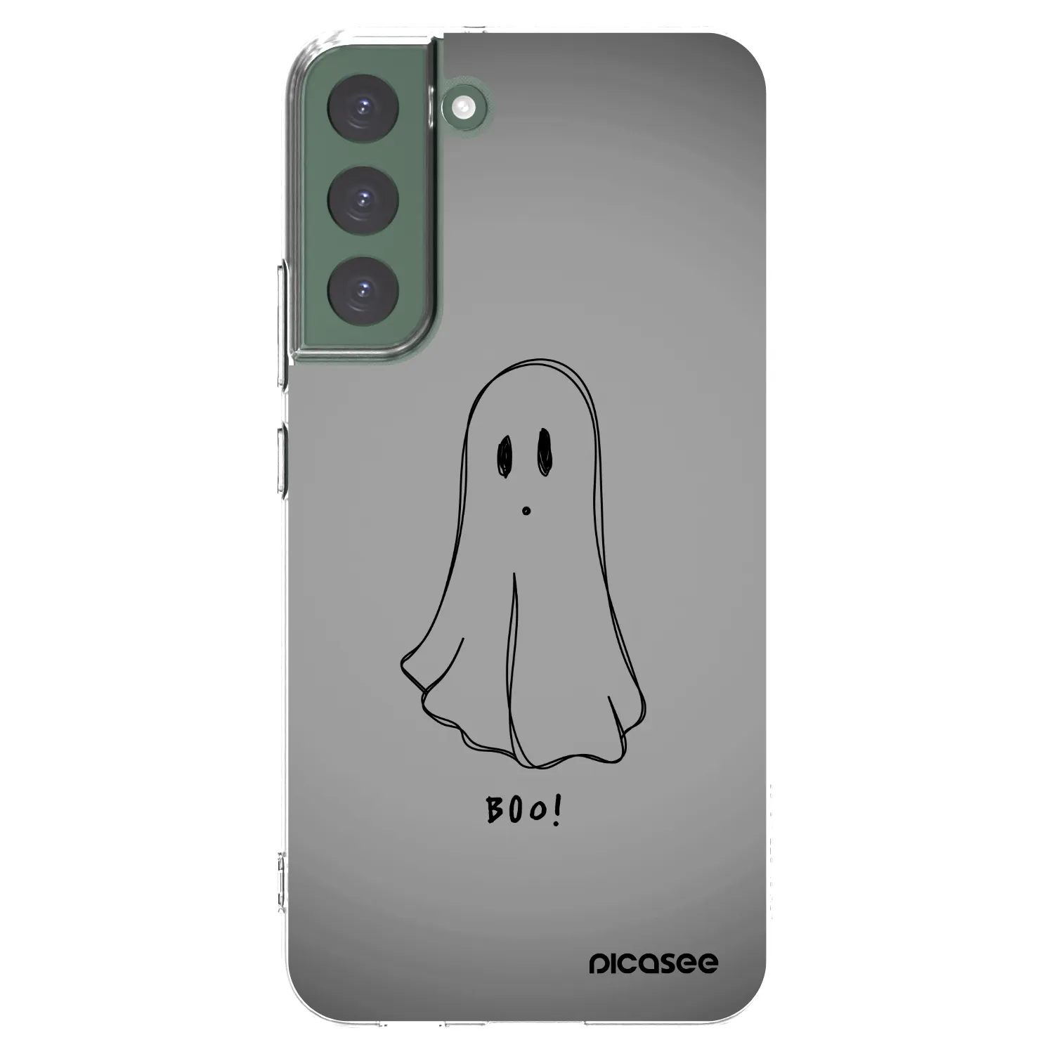 Picasee silikonska prozirna maskica za Samsung Galaxy S22+ 5G - Ghost