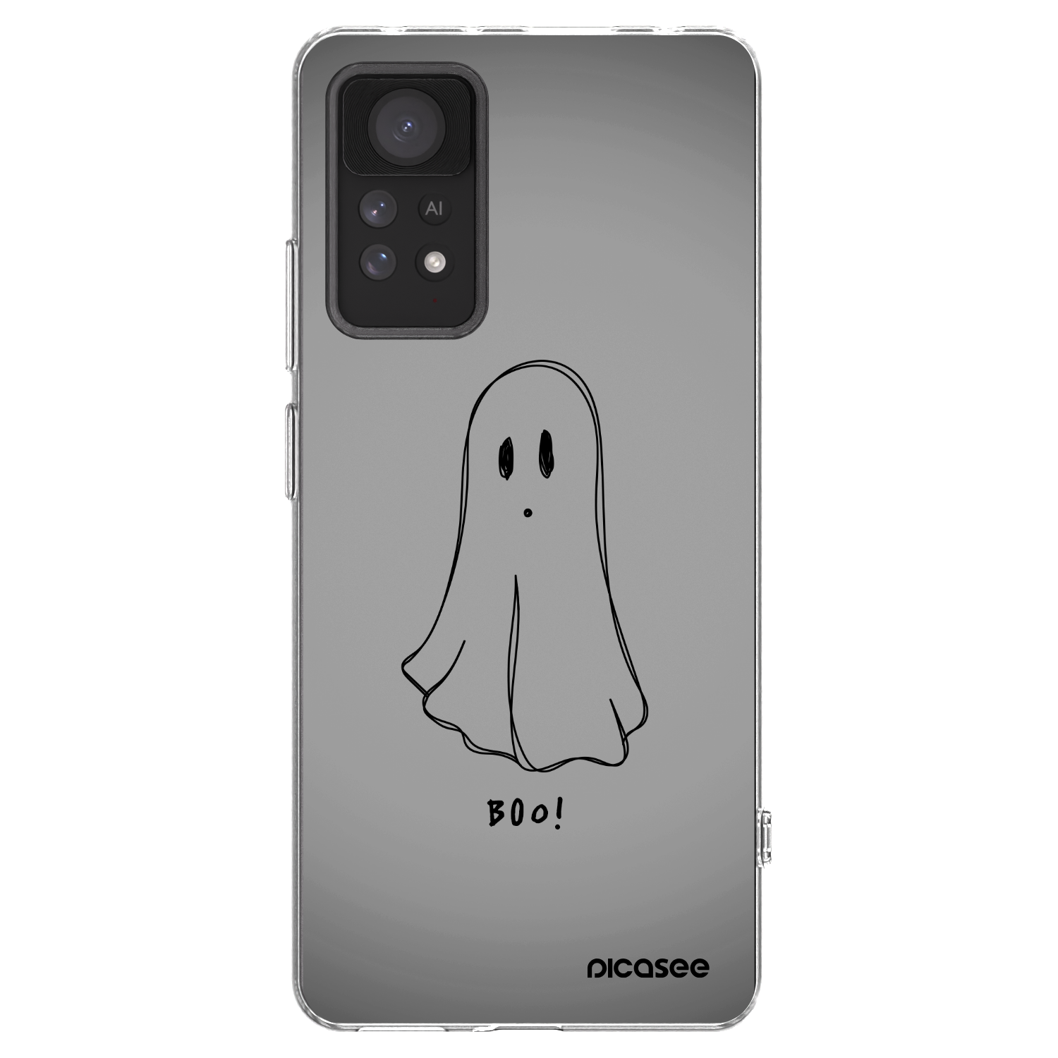 Picasee silikonska prozirna maskica za Xiaomi Redmi Note 11 Pro 5G - Ghost