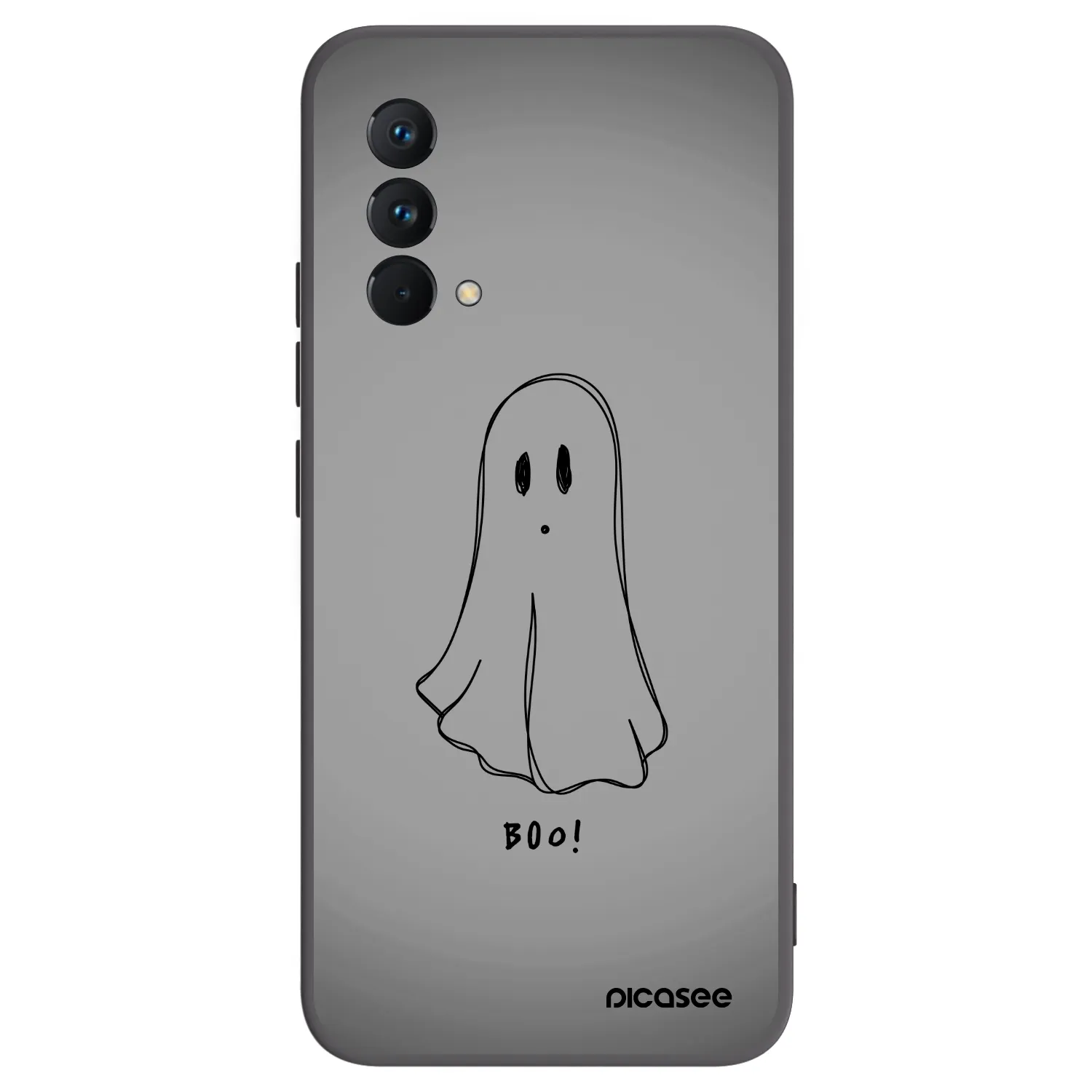Picasee crna silikonska maskica za Realme GT Master Edition 5G - Ghost