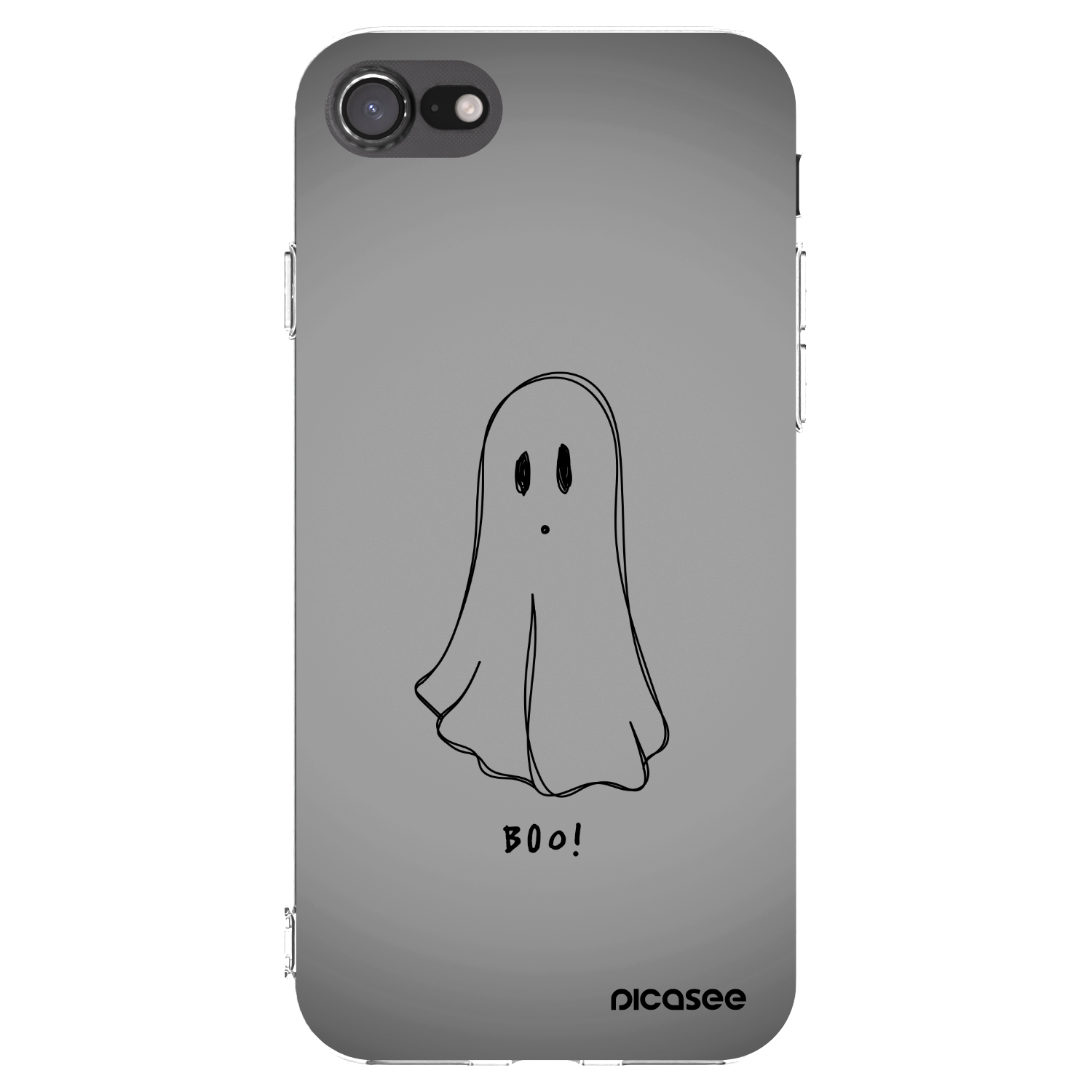 Picasee silikonska prozirna maskica za Apple iPhone SE 2022 - Ghost