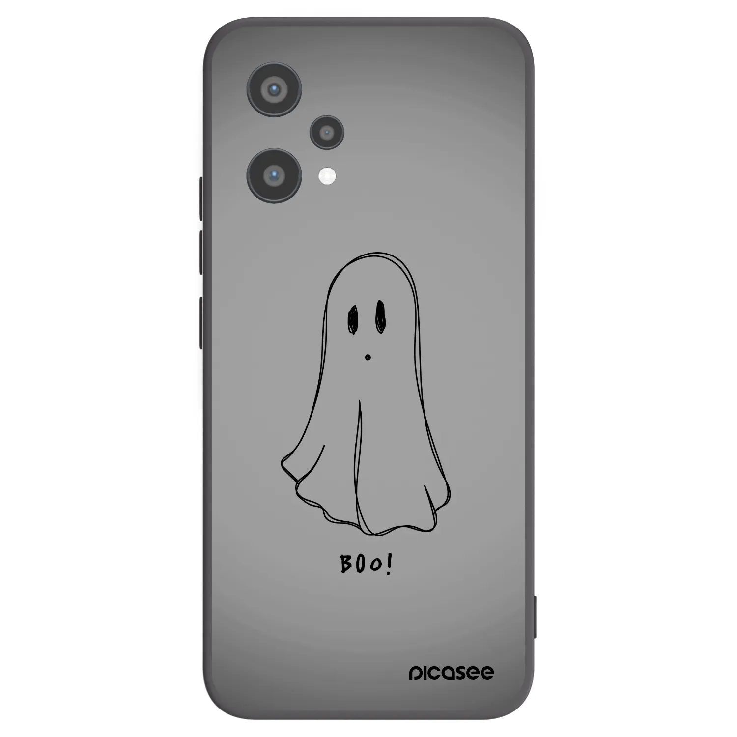 Picasee crna silikonska maskica za Realme 9 Pro 5G - Ghost