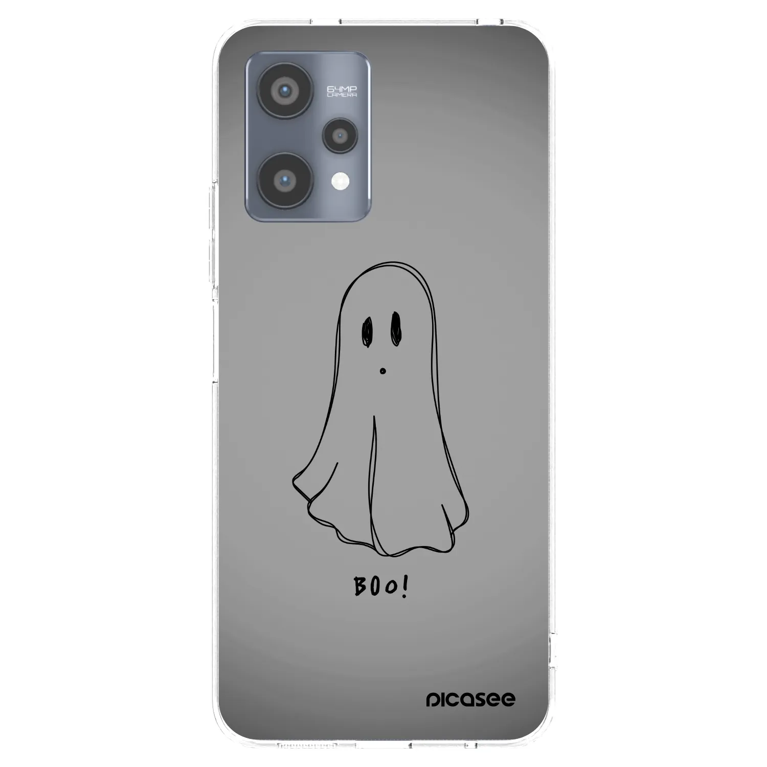 Picasee silikonska prozirna maskica za Realme 9 Pro 5G - Ghost