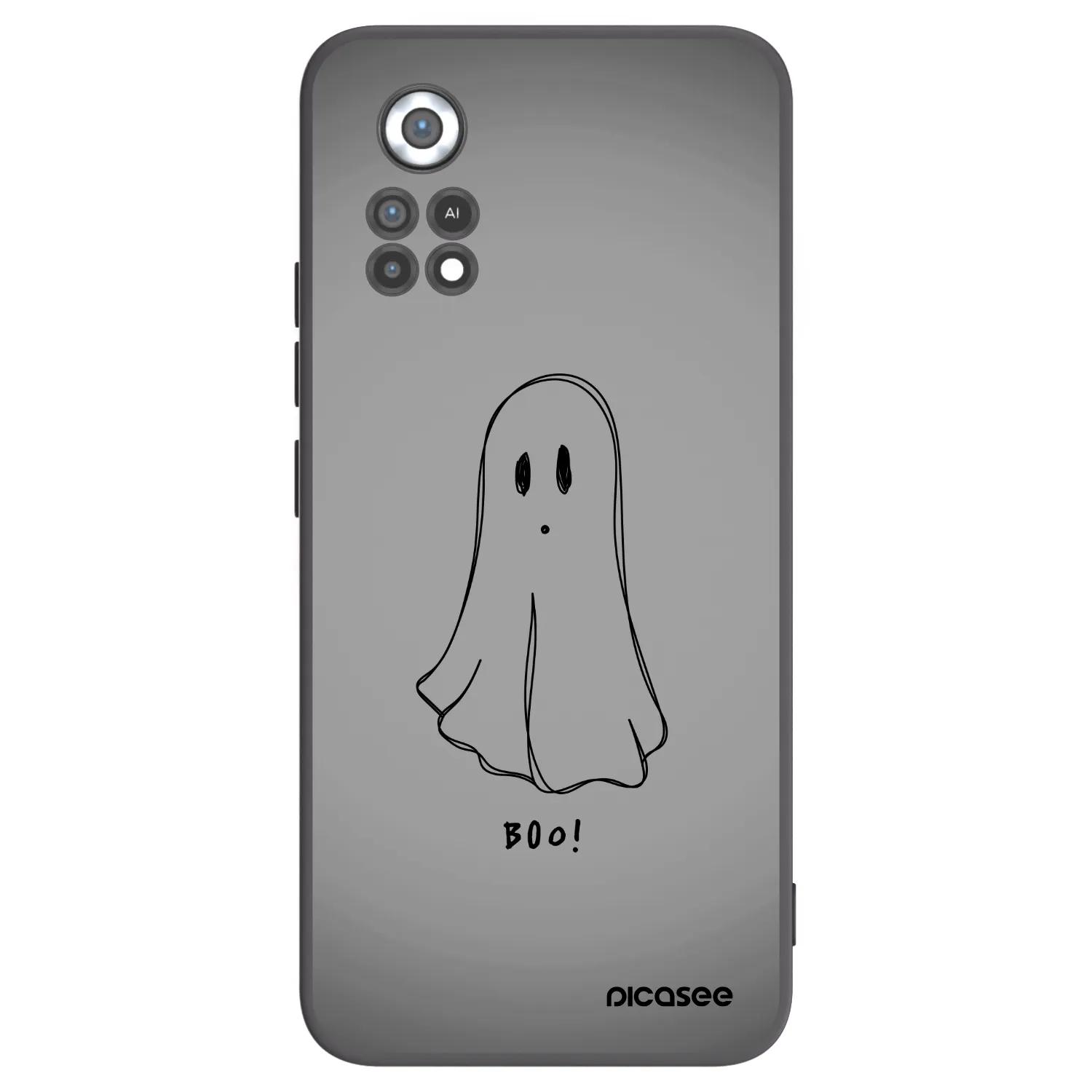Picasee crna silikonska maskica za Xiaomi Poco X4 Pro 5G - Ghost