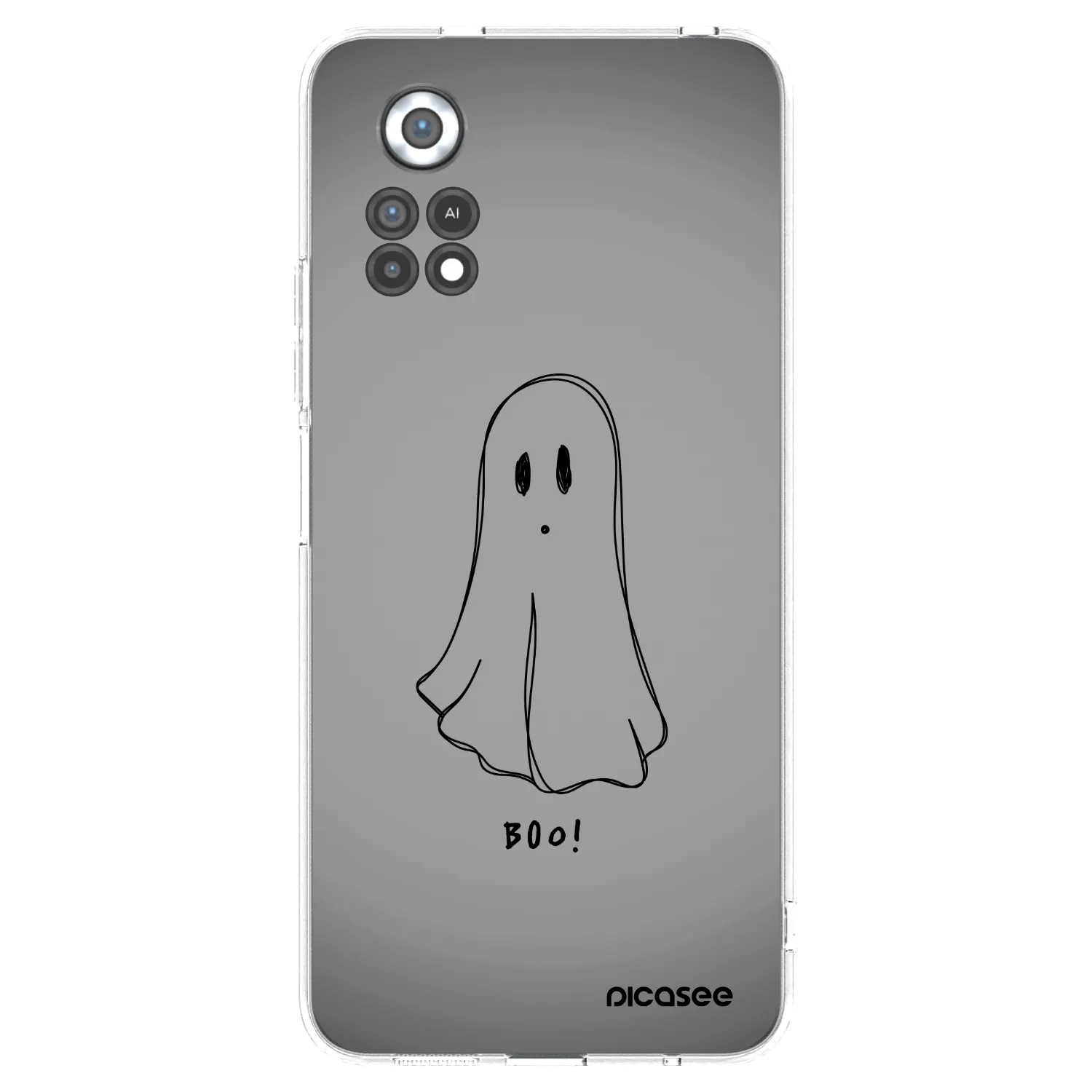 Picasee silikonska prozirna maskica za Xiaomi Poco X4 Pro 5G - Ghost