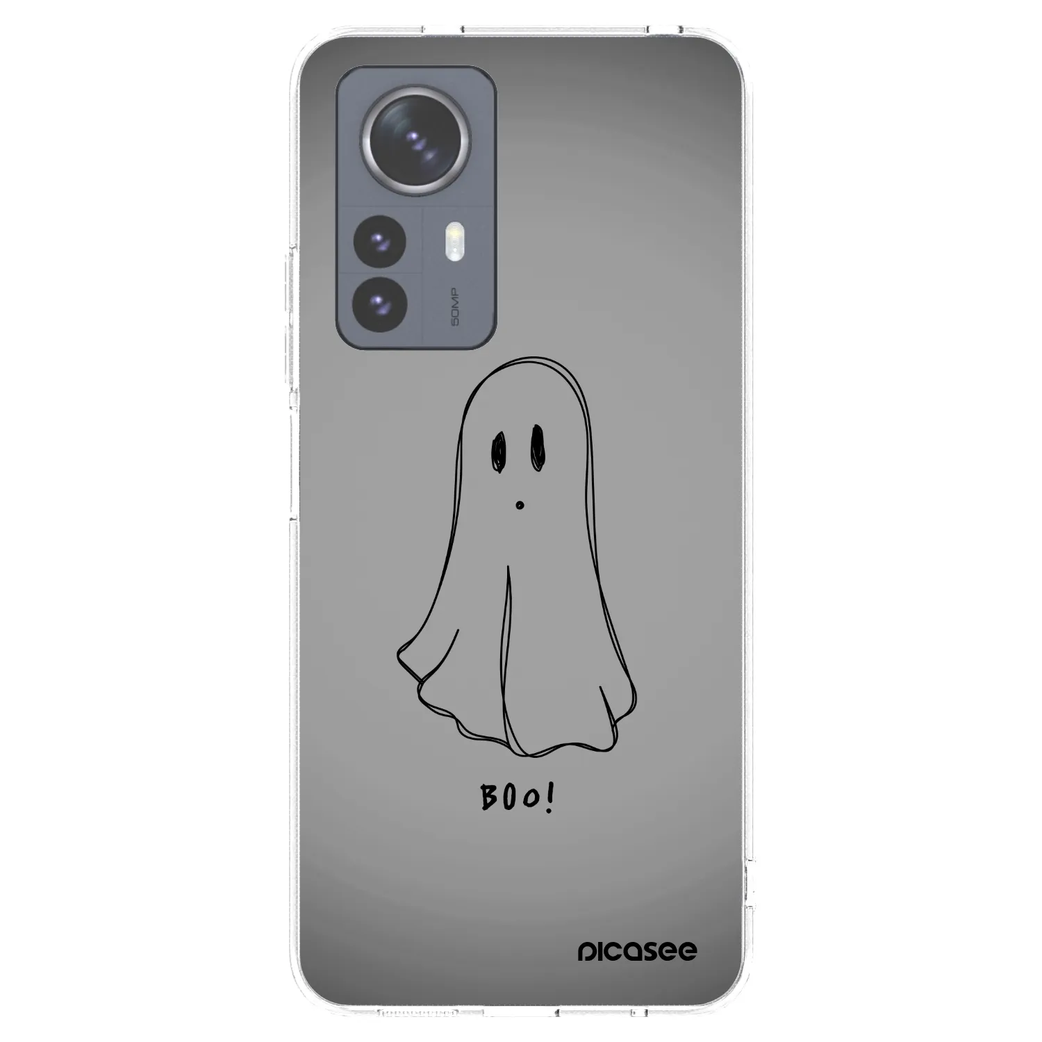 Picasee silikonska prozirna maskica za Xiaomi 12 Pro - Ghost