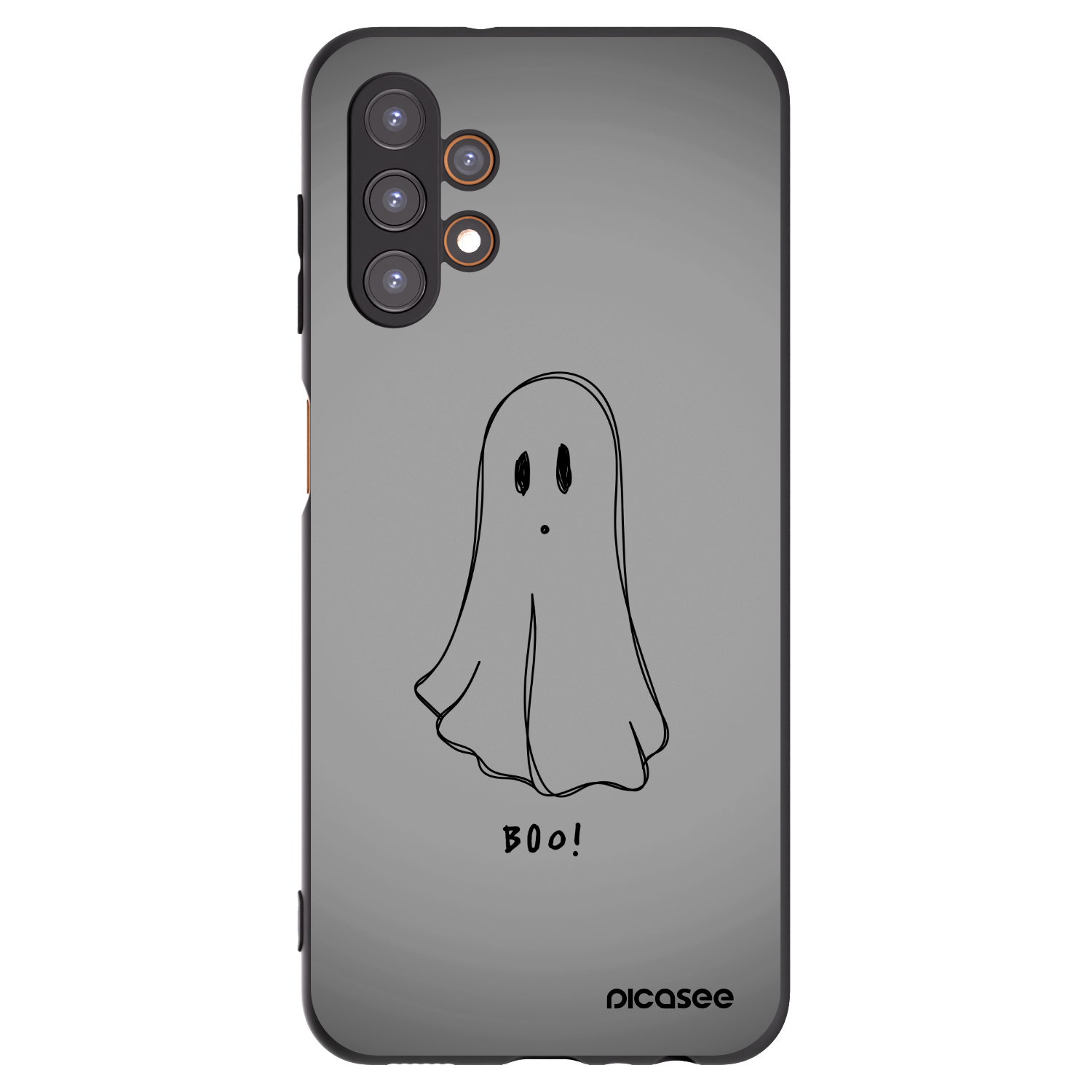 Picasee crna silikonska maskica za Samsung Galaxy A13 4G A135 - Ghost