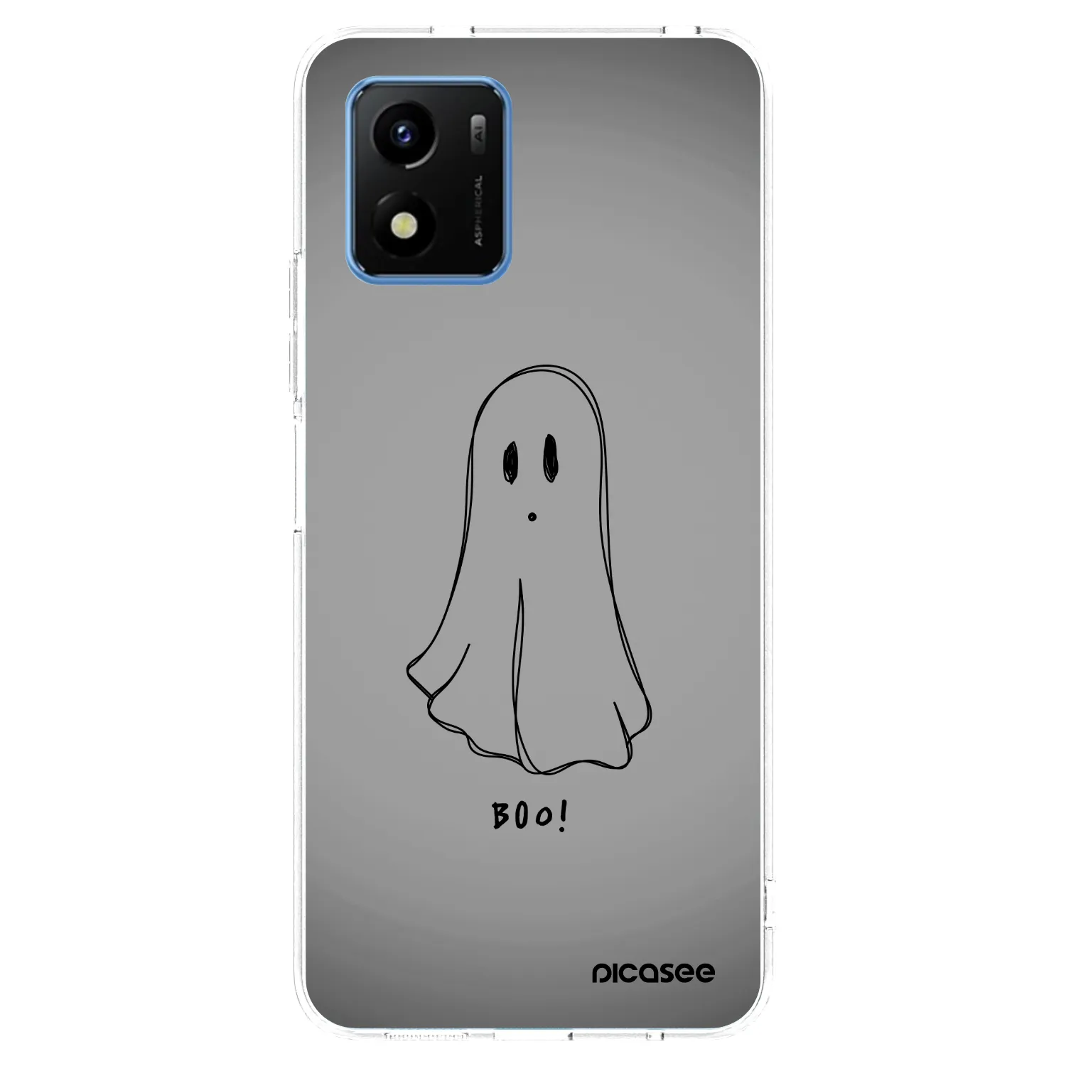 Picasee silikonska prozirna maskica za Vivo Y01 - Ghost