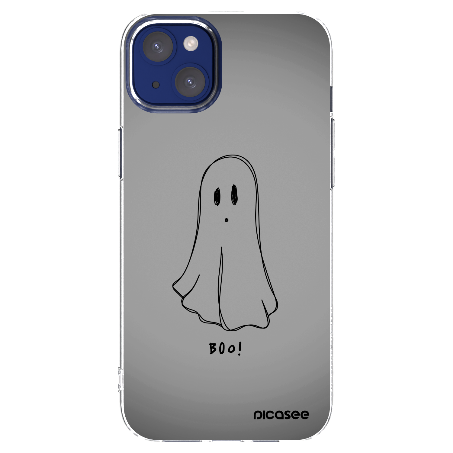 Picasee silikonska prozirna maskica za Apple iPhone 14 Plus - Ghost