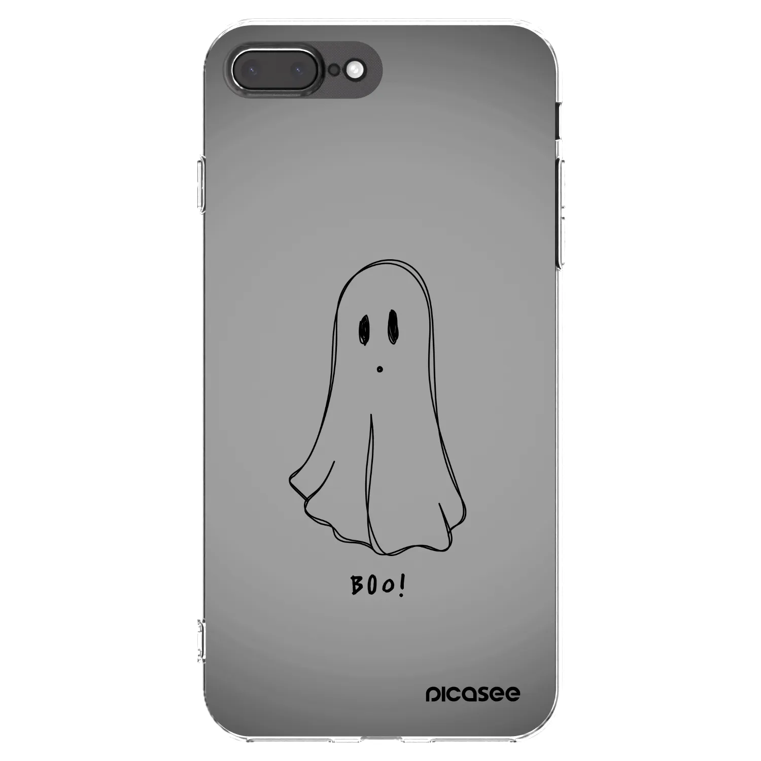 Picasee silikonska prozirna maskica za Apple iPhone 8 Plus - Ghost
