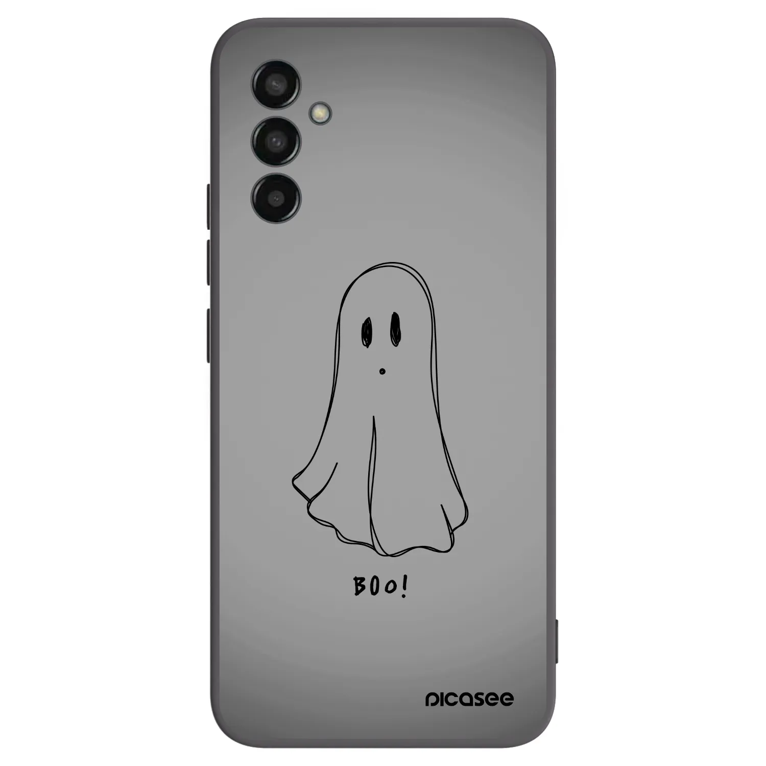 Picasee crna silikonska maskica za Samsung Galaxy M13 M135F - Ghost