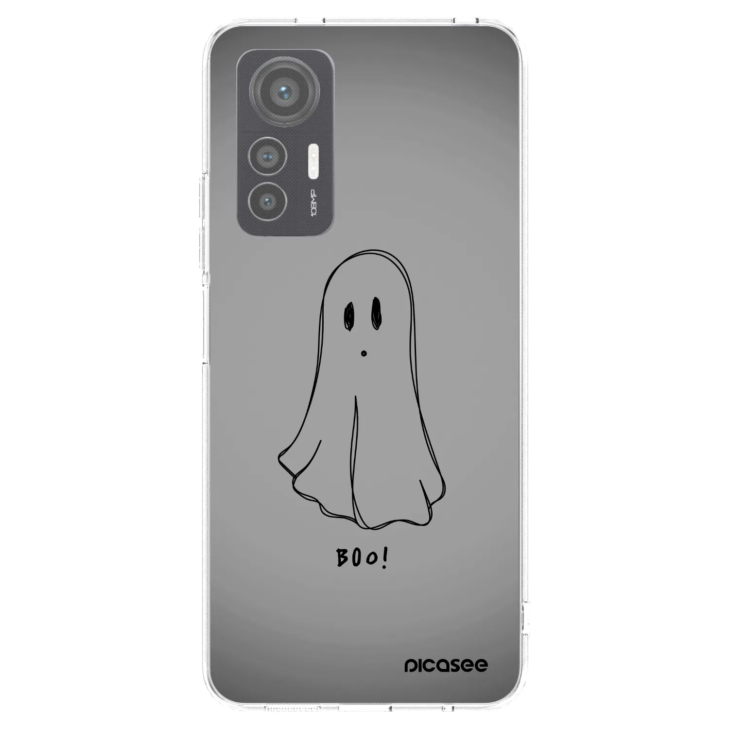 Picasee silikonska prozirna maskica za Xiaomi 12 Lite - Ghost