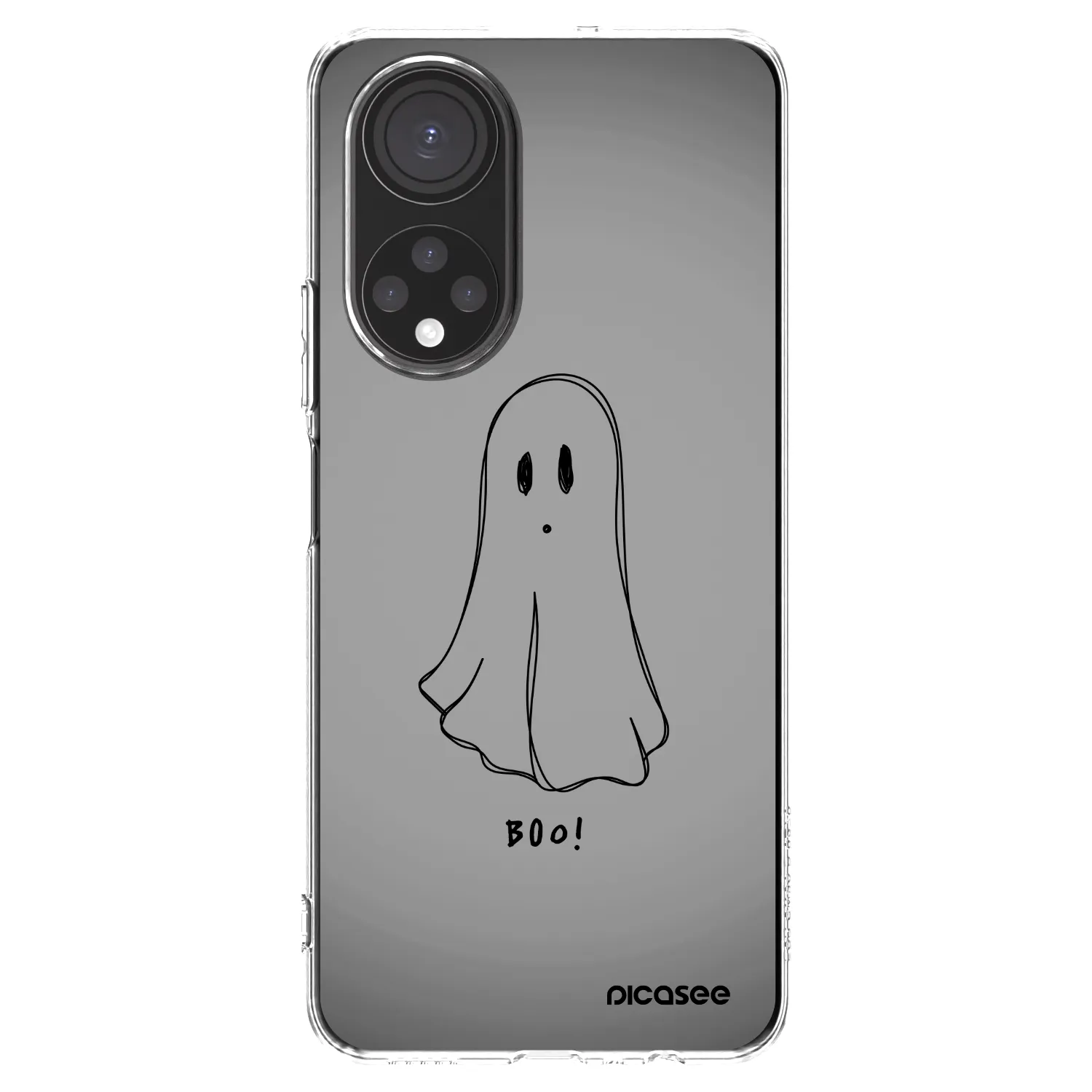 Picasee silikonska prozirna maskica za Honor X7 - Ghost