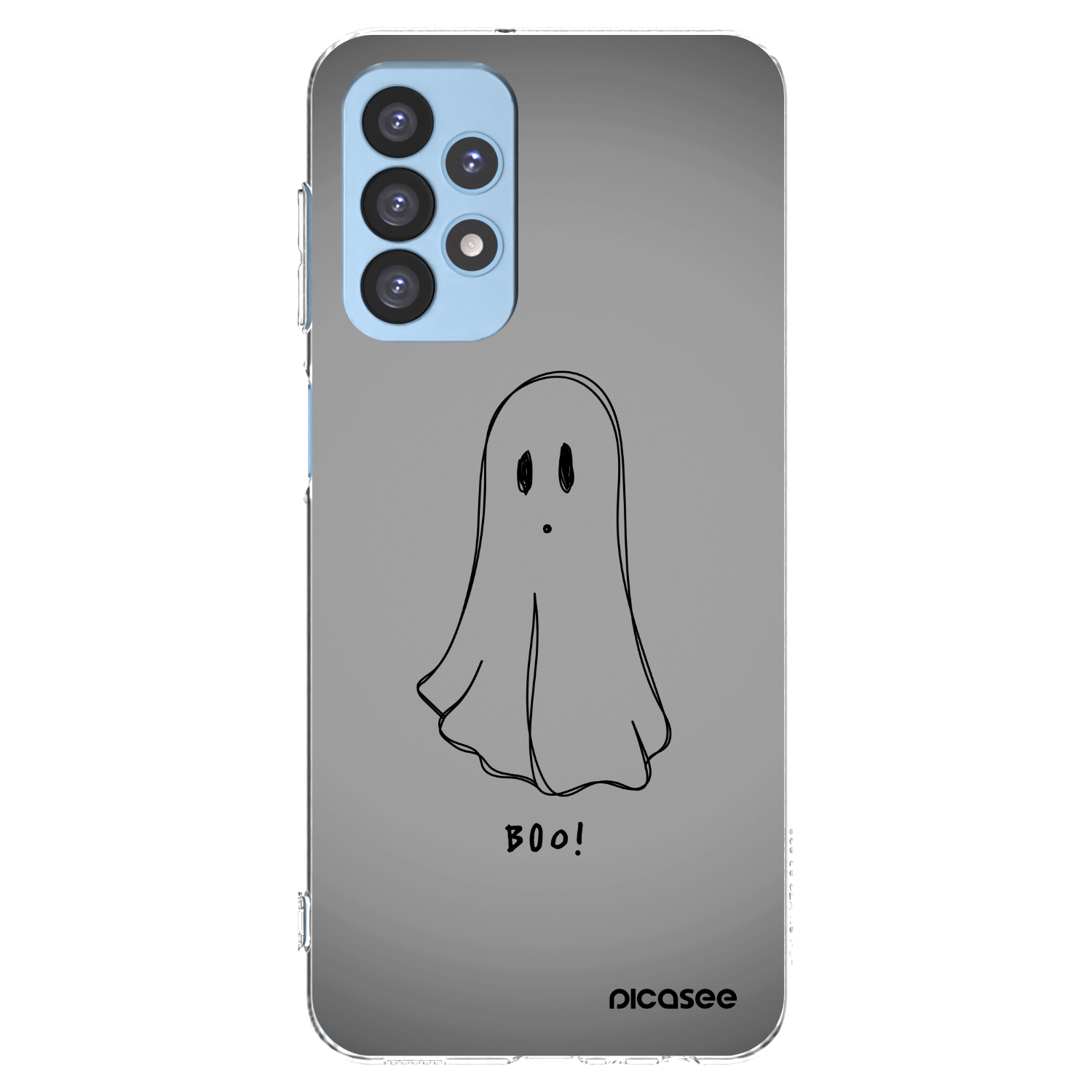 Picasee silikonska prozirna maskica za Samsung Galaxy A23 A235F 4G - Ghost