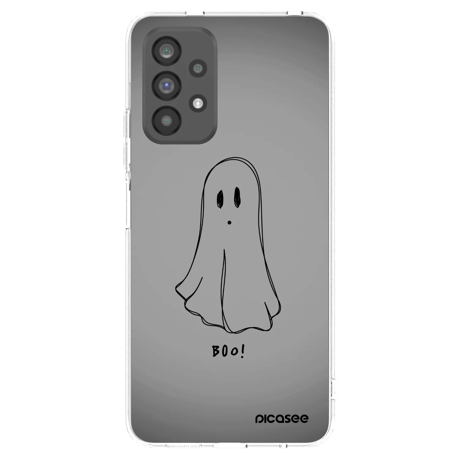 Picasee silikonska prozirna maskica za Samsung Galaxy A73 5G - Ghost