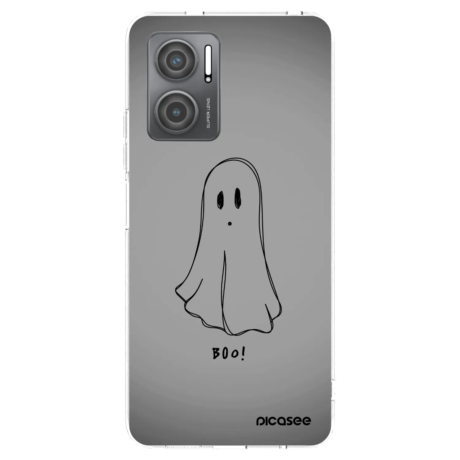 Picasee silikonska prozirna maskica za Xiaomi Redmi 10 5G - Ghost