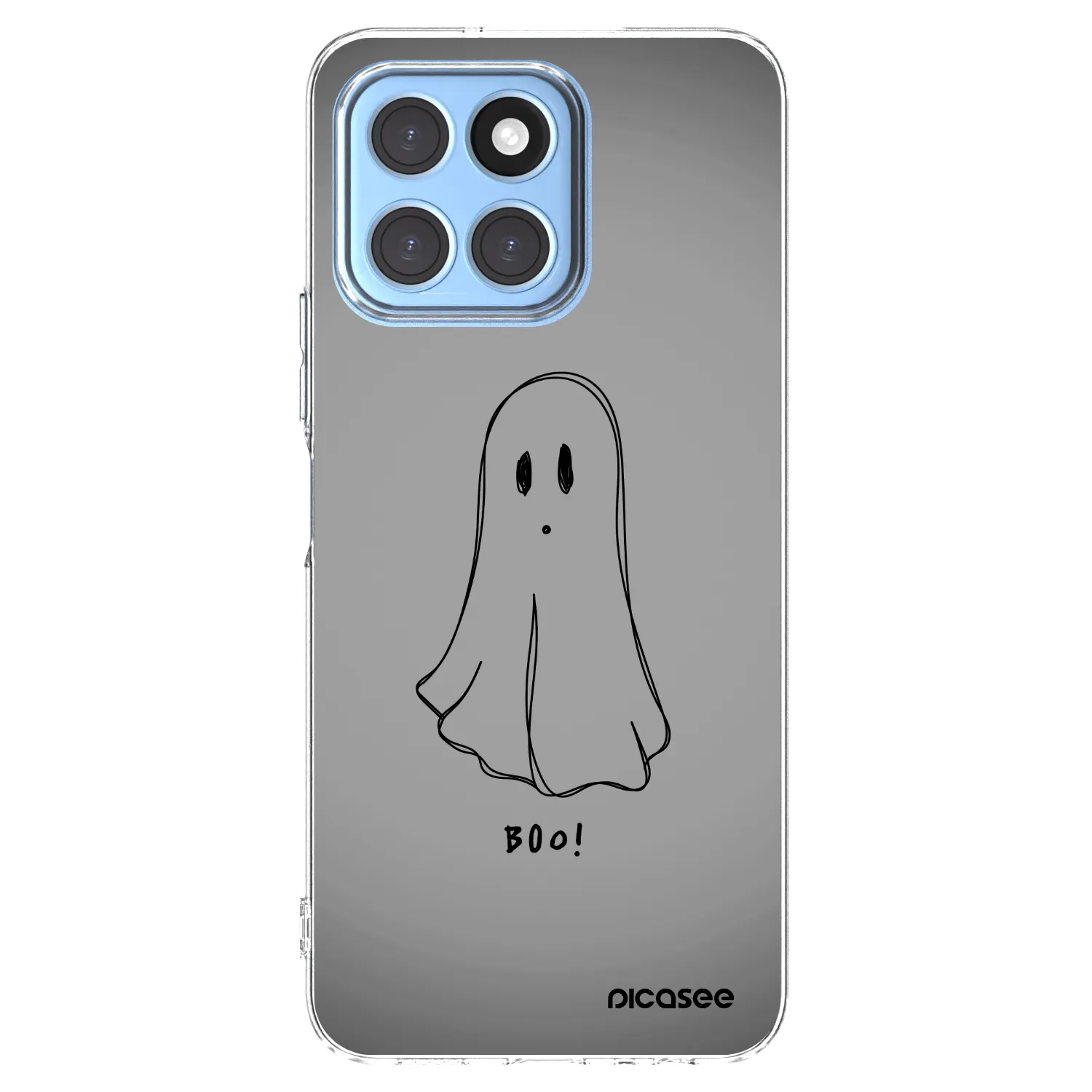 Picasee silikonska prozirna maskica za Honor X6 - Ghost