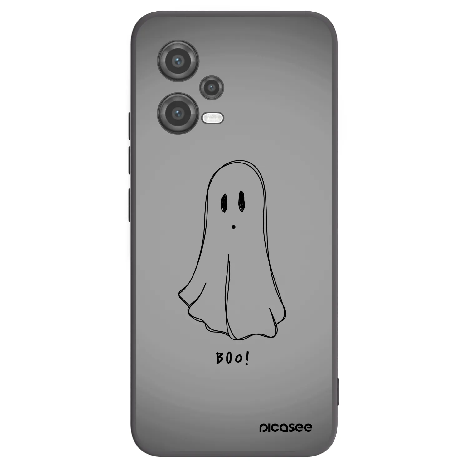 Picasee crna silikonska maskica za Xiaomi Poco X5 - Ghost