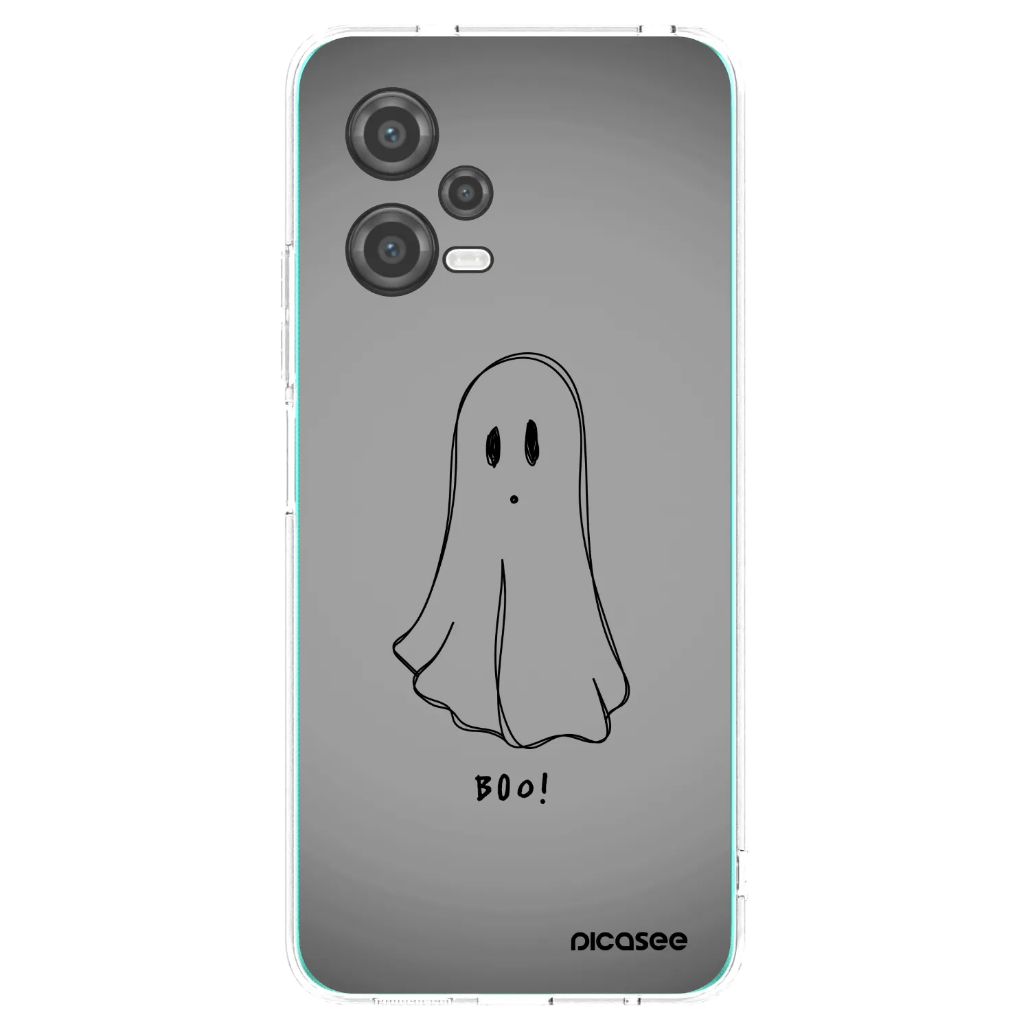 Picasee silikonska prozirna maskica za Xiaomi Poco X5 - Ghost
