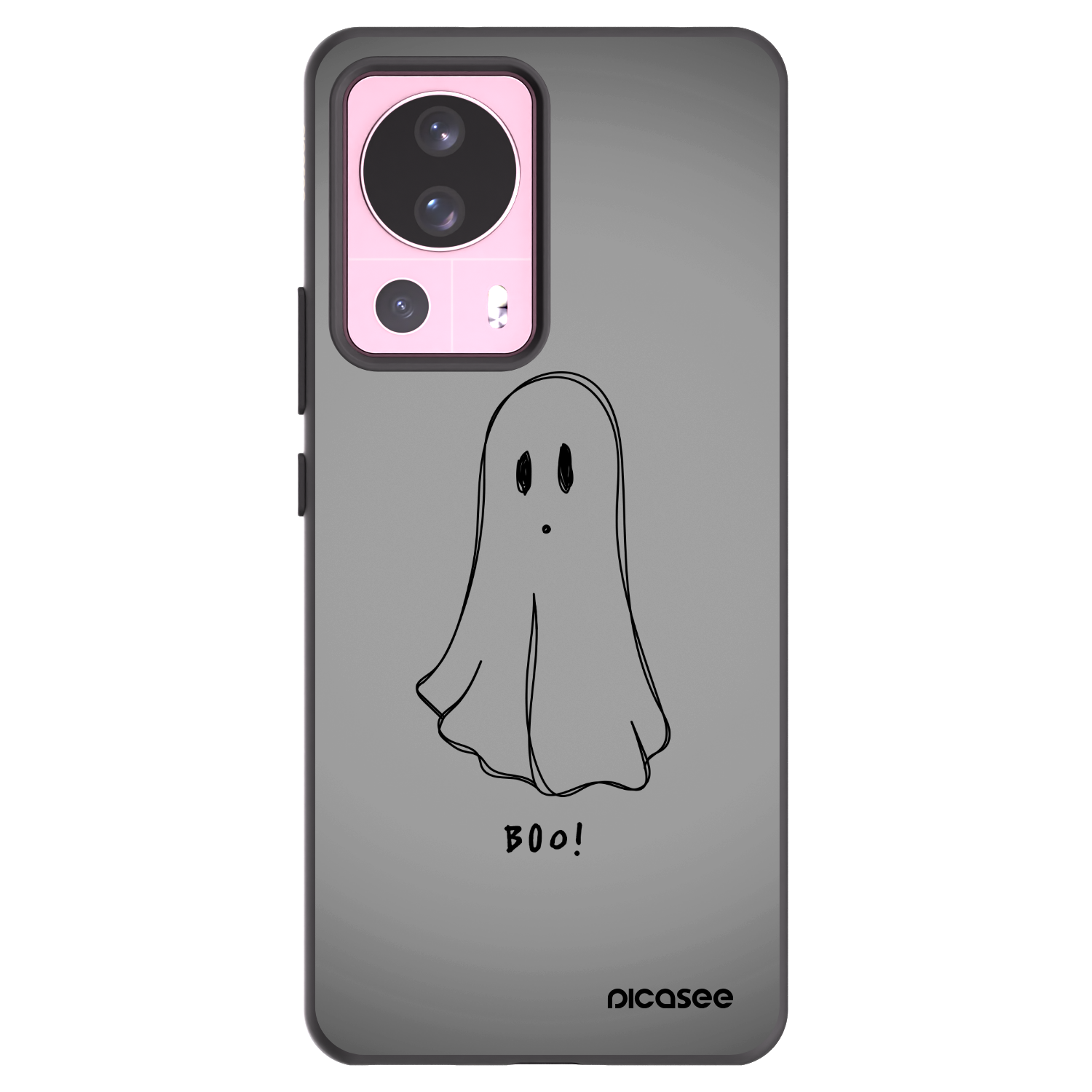 Picasee crna silikonska maskica za Xiaomi 13 Lite - Ghost