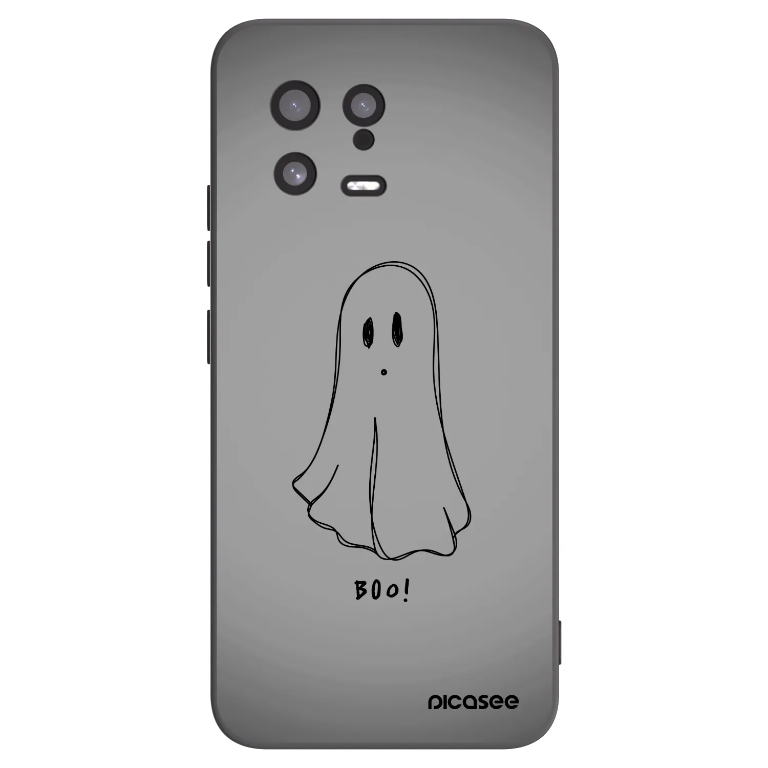 Picasee crna silikonska maskica za Xiaomi 13 - Ghost