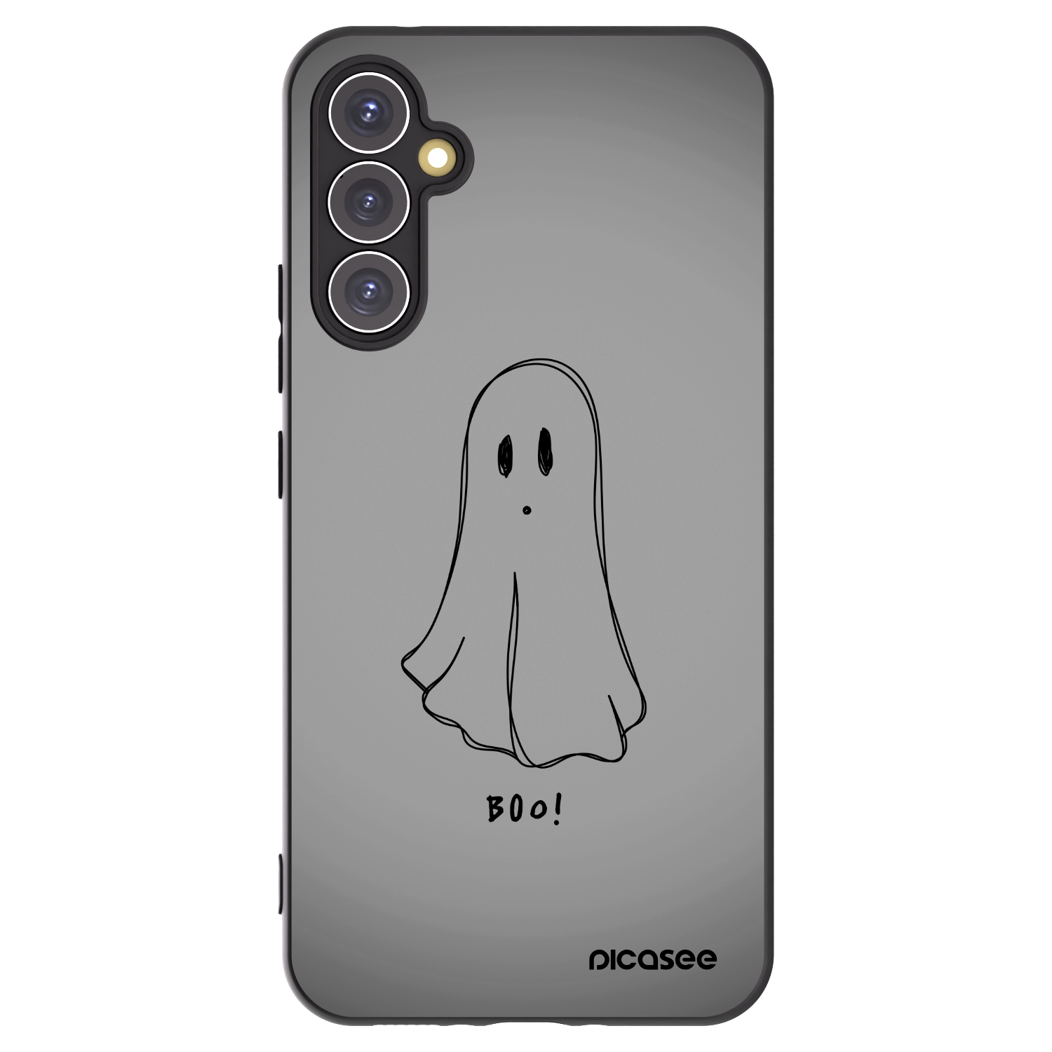 Picasee crna silikonska maskica za Samsung Galaxy A34 5G A346B - Ghost