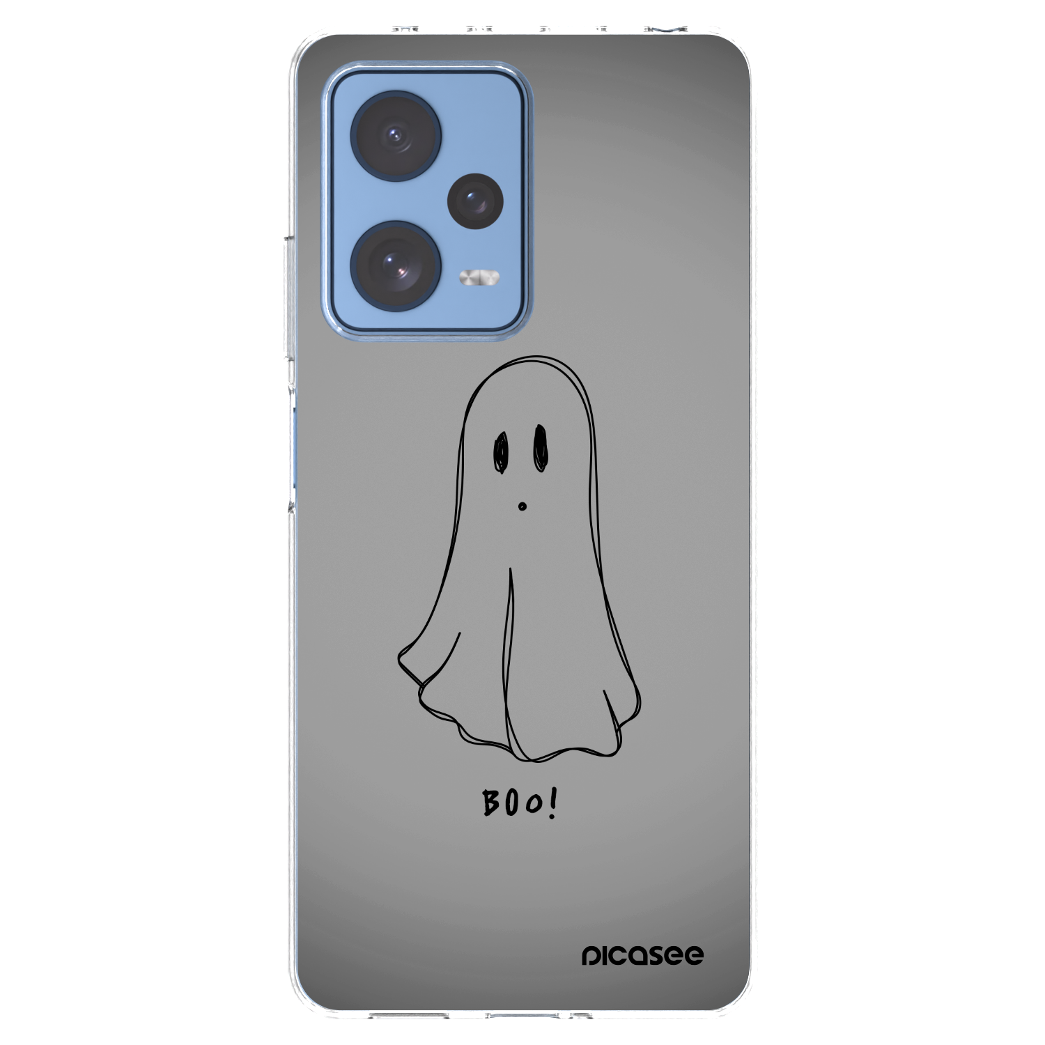Picasee silikonska prozirna maskica za Xiaomi Redmi Note 12 Pro 5G - Ghost