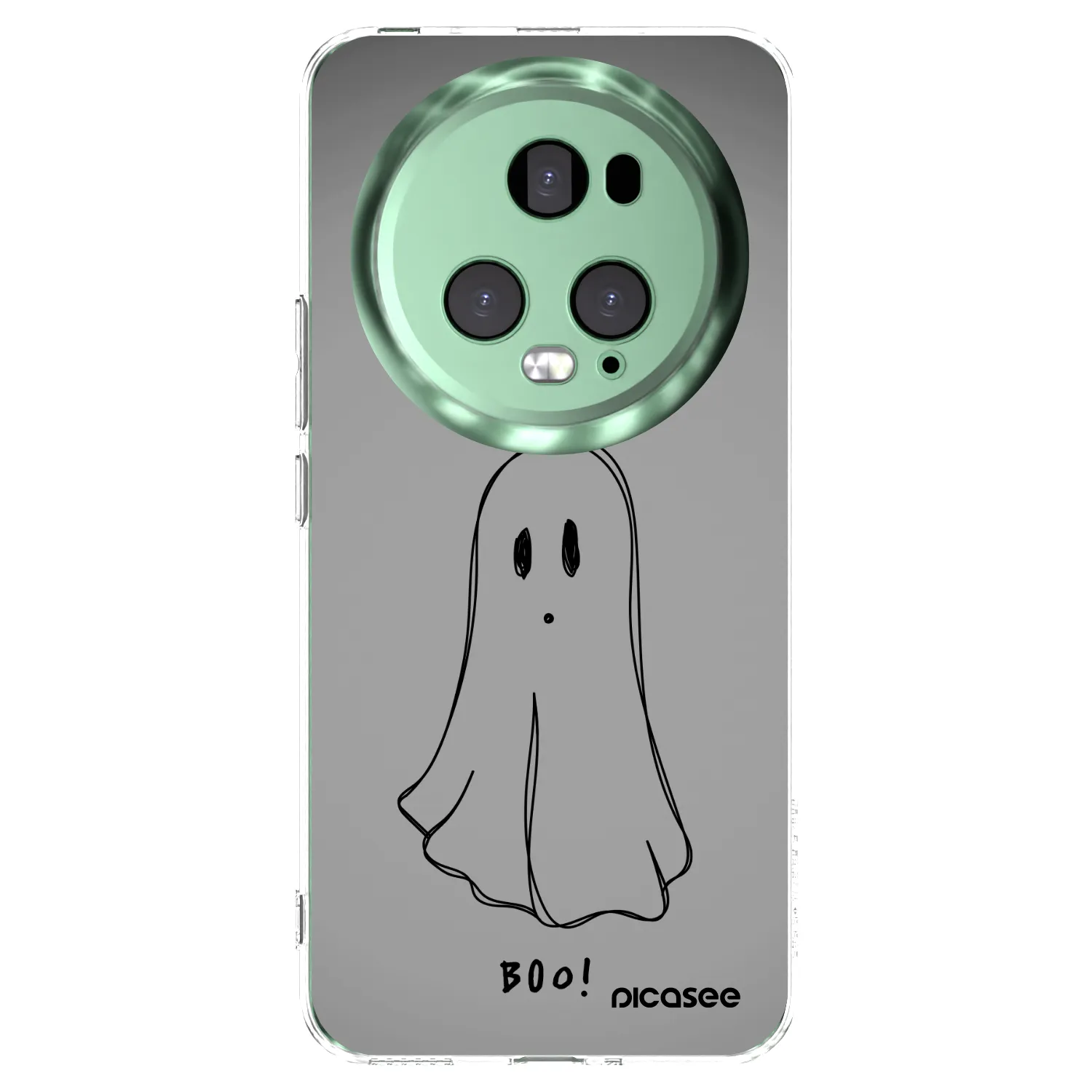 Picasee silikonska prozirna maskica za Honor Magic5 Pro - Ghost