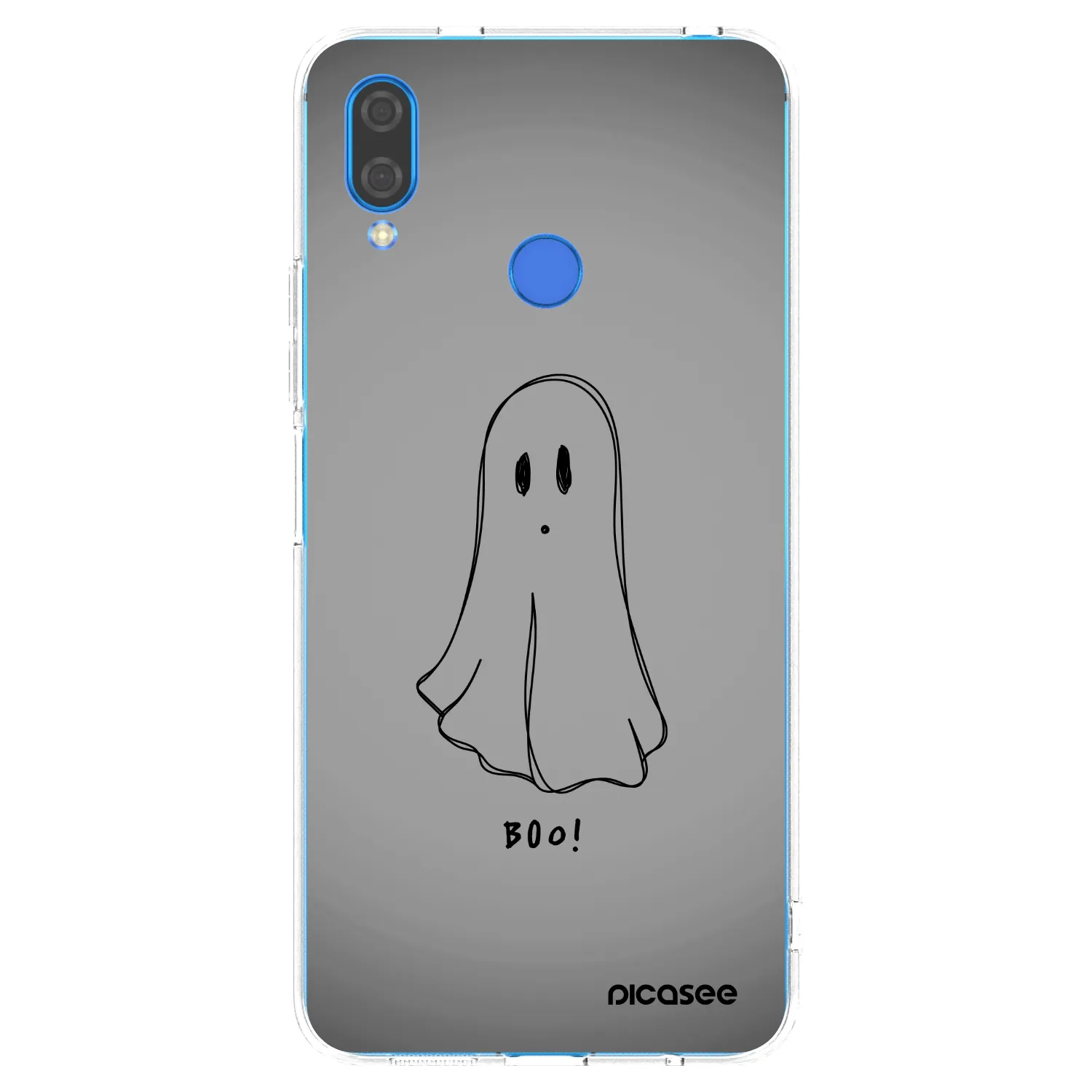 Picasee silikonska prozirna maskica za Huawei Nova 3i - Ghost