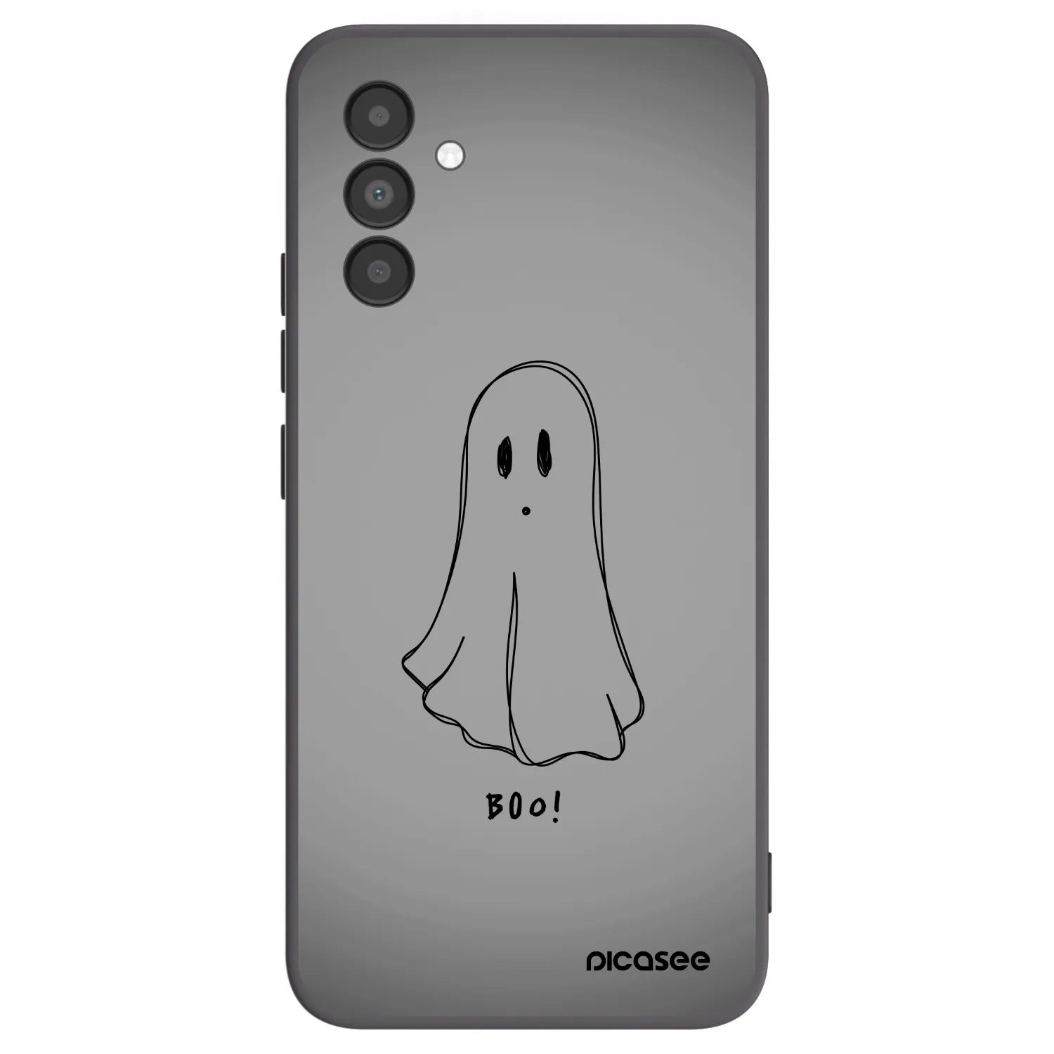 Picasee crna silikonska maskica za Samsung Galaxy A04s A047F - Ghost