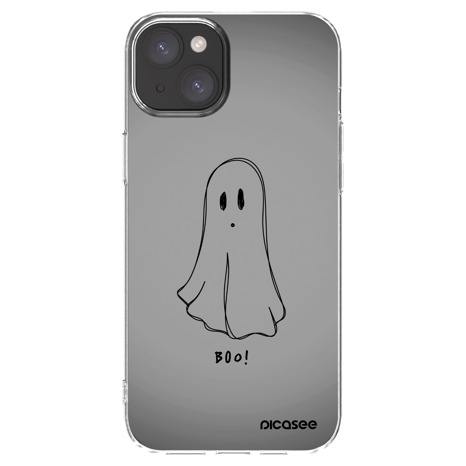 Picasee silikonska prozirna maskica za Apple iPhone 15 Plus - Ghost