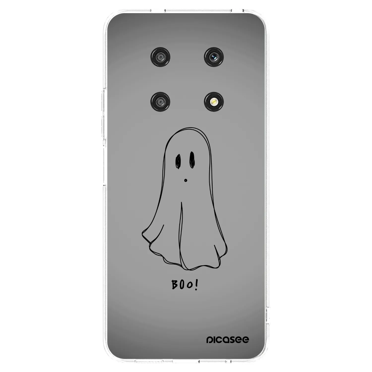 Picasee silikonska prozirna maskica za Honor Magic4 Lite 5G - Ghost