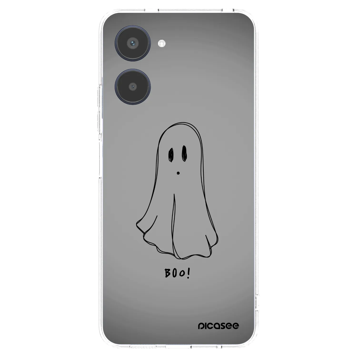 Picasee silikonska prozirna maskica za Realme 10 4G - Ghost