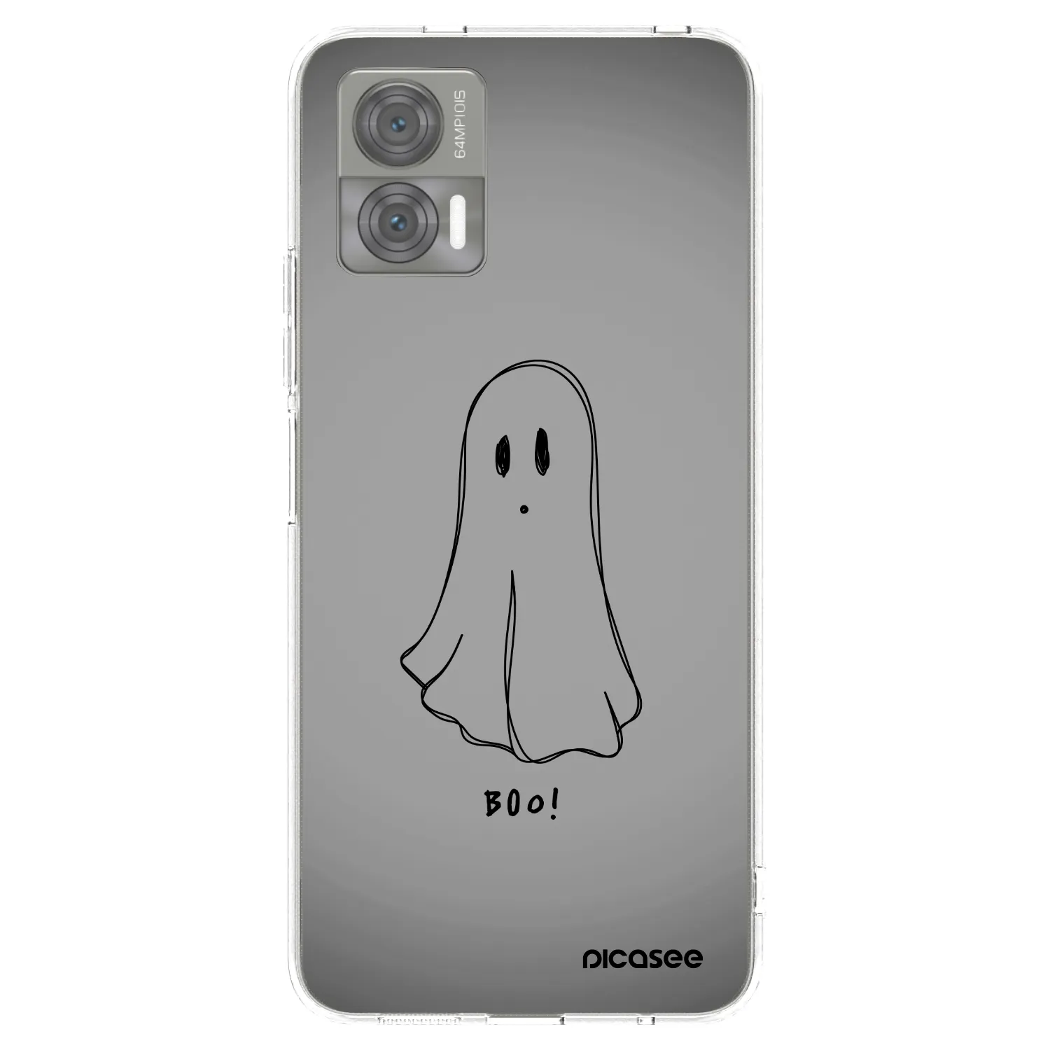 Picasee silikonska prozirna maskica za Motorola Edge 30 Neo - Ghost