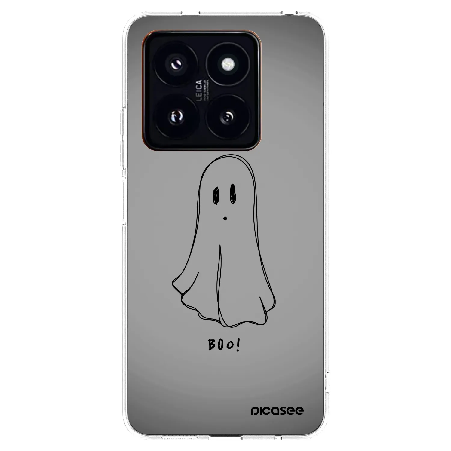 Picasee silikonska prozirna maskica za Xiaomi 14 Pro - Ghost
