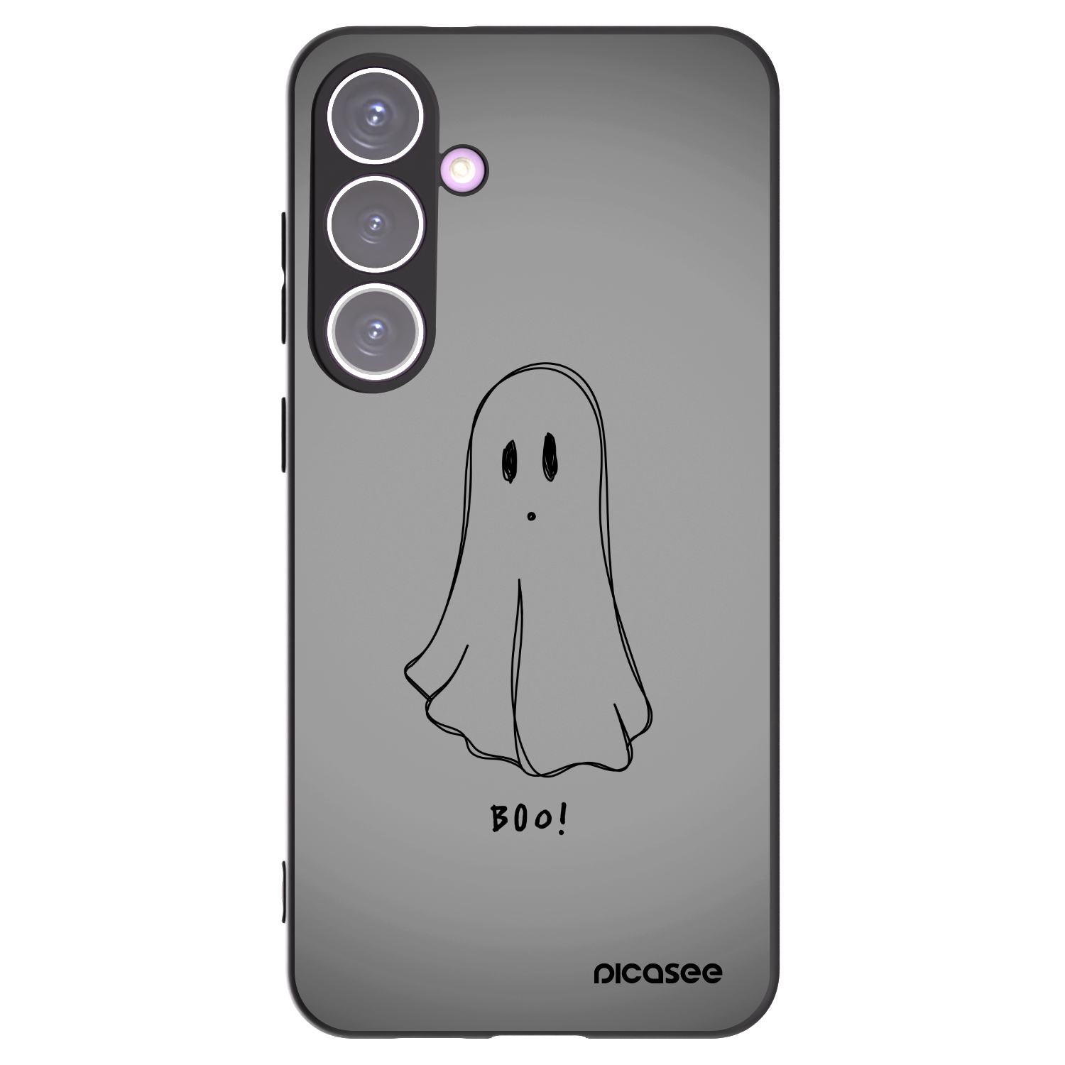 Picasee crna silikonska maskica za Samsung Galaxy S24+ S926B 5G - Ghost