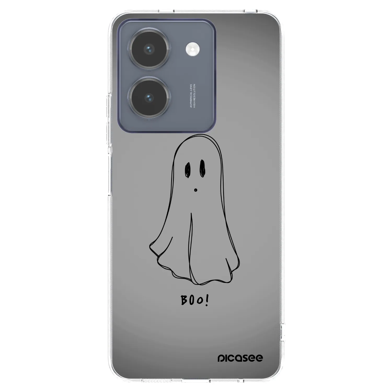 Picasee silikonska prozirna maskica za Vivo Y36 4G - Ghost