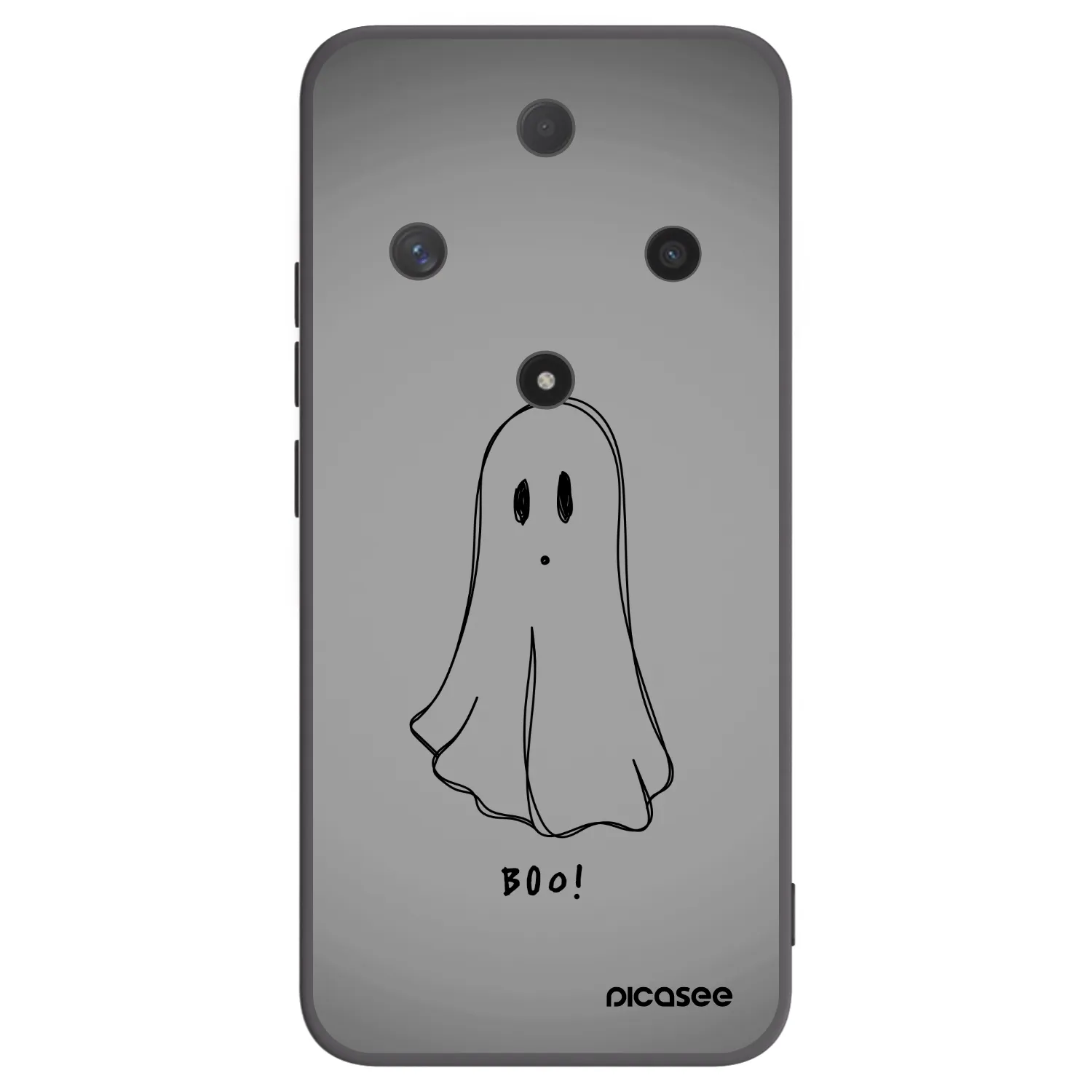 Picasee crna silikonska maskica za Honor Magic6 Lite 5G - Ghost