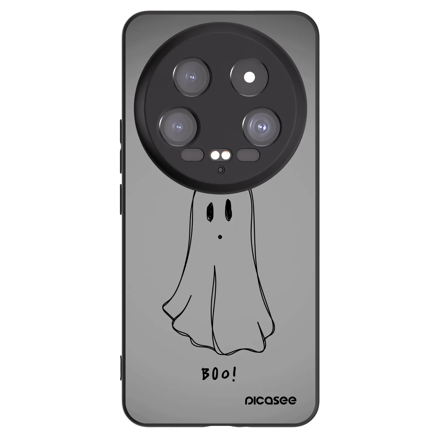 Picasee crna silikonska maskica za Xiaomi 14 Ultra - Ghost