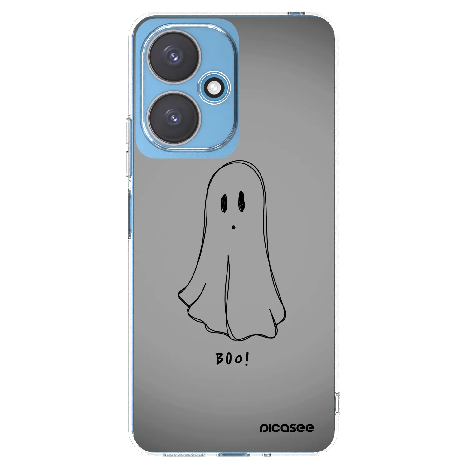 Picasee silikonska prozirna maskica za Xiaomi Redmi 13C 5G - Ghost