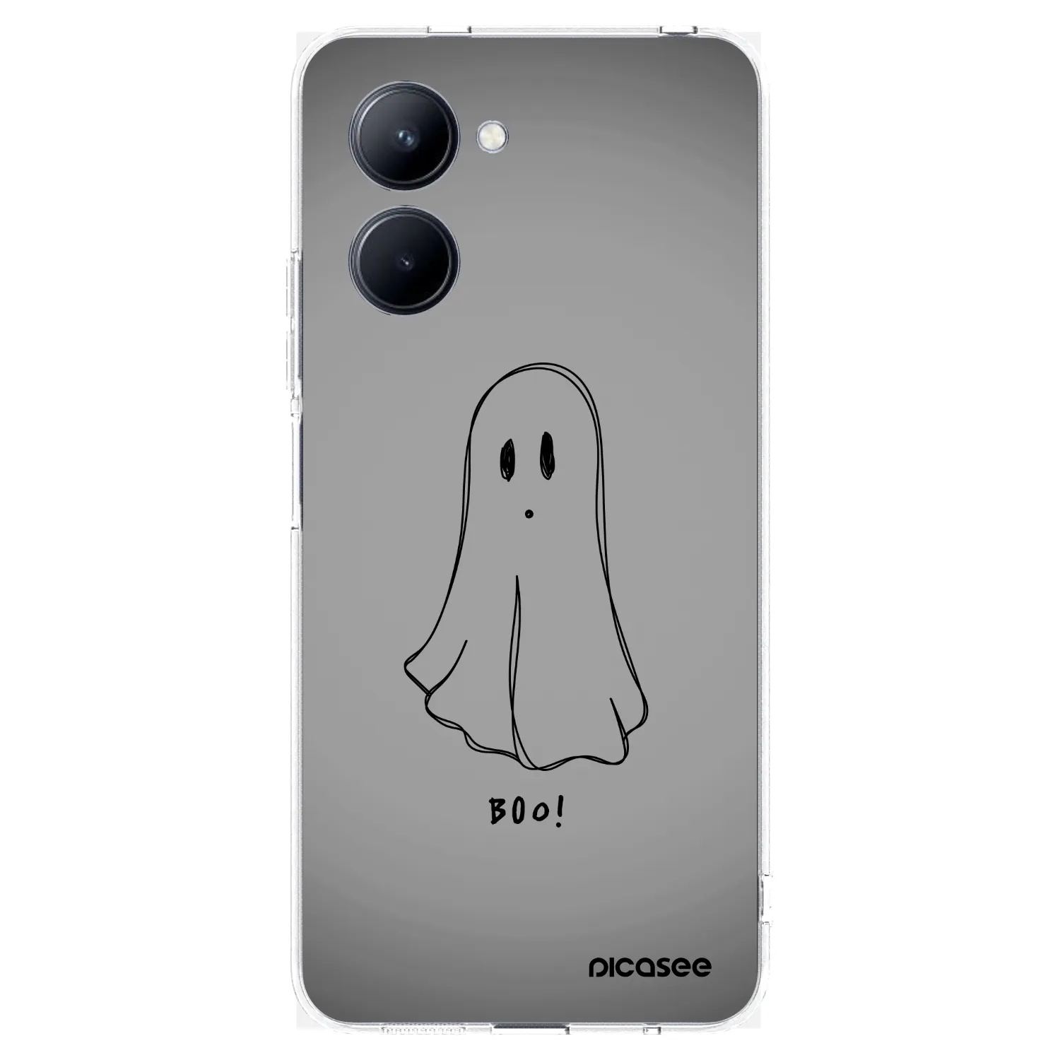 Picasee silikonska prozirna maskica za Realme C33 (2023) - Ghost