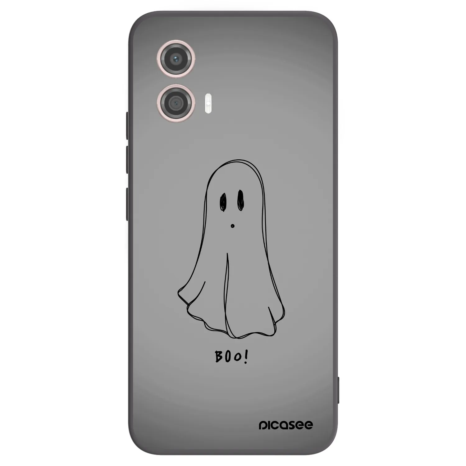 Picasee crna silikonska maskica za Motorola Moto G53 5G - Ghost