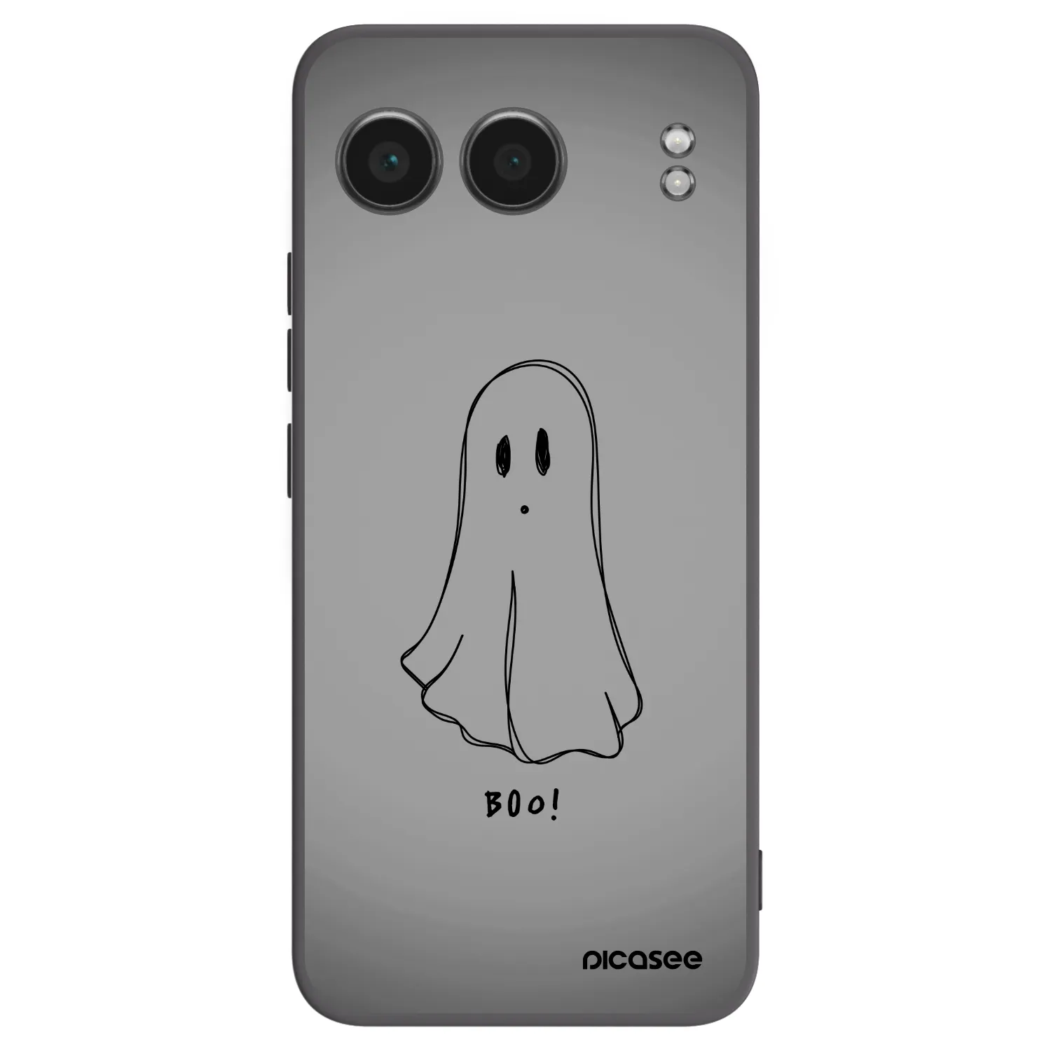 Picasee crna silikonska maskica za OnePlus Nord 4 - Ghost
