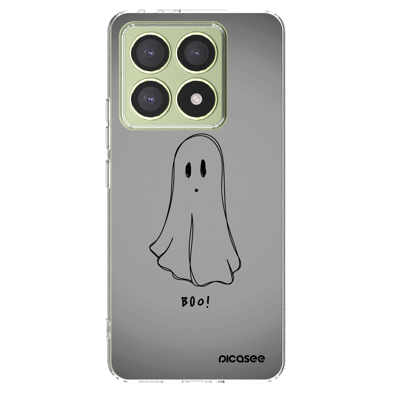 Picasee silikonska prozirna maskica za Xiaomi 14T - Ghost