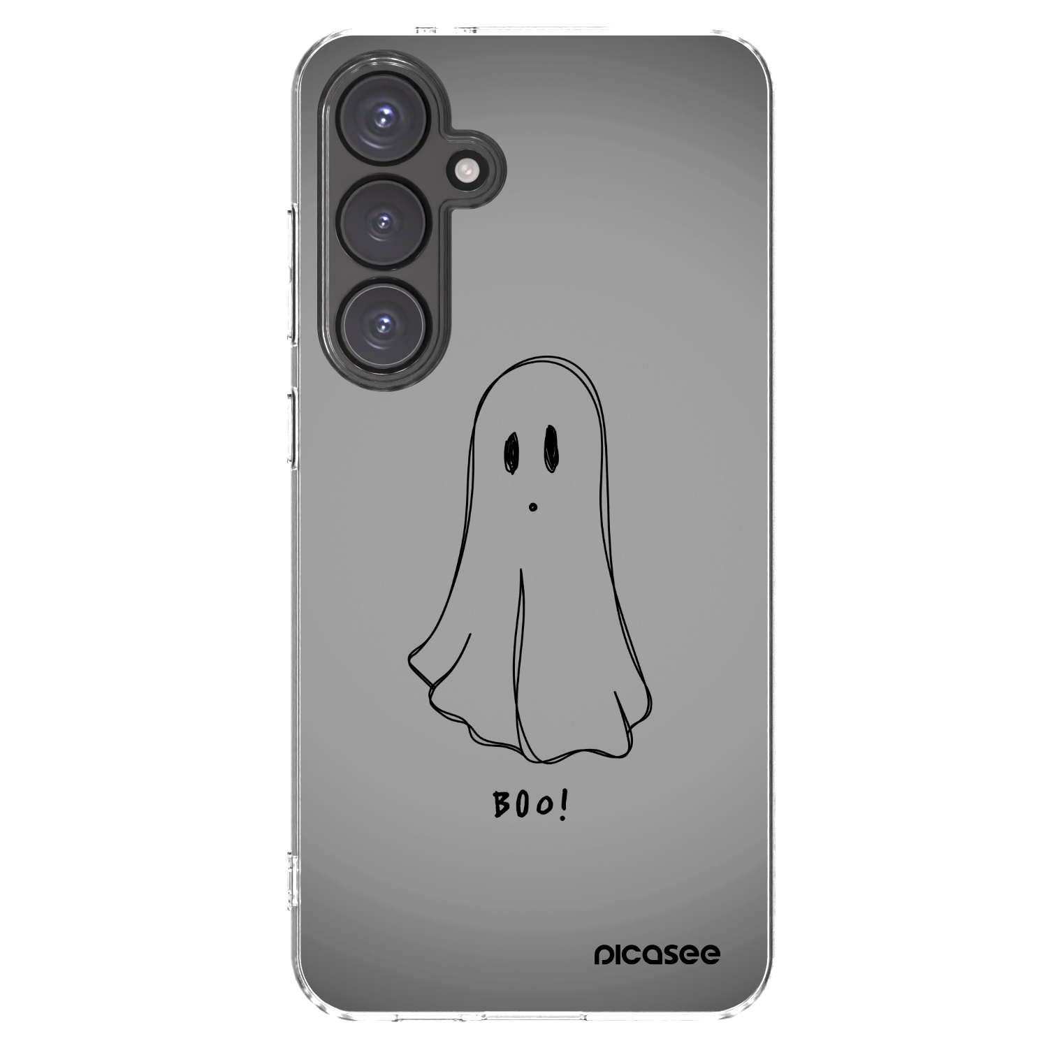 Picasee silikonska prozirna maskica za Samsung Galaxy S24 FE S721B - Ghost