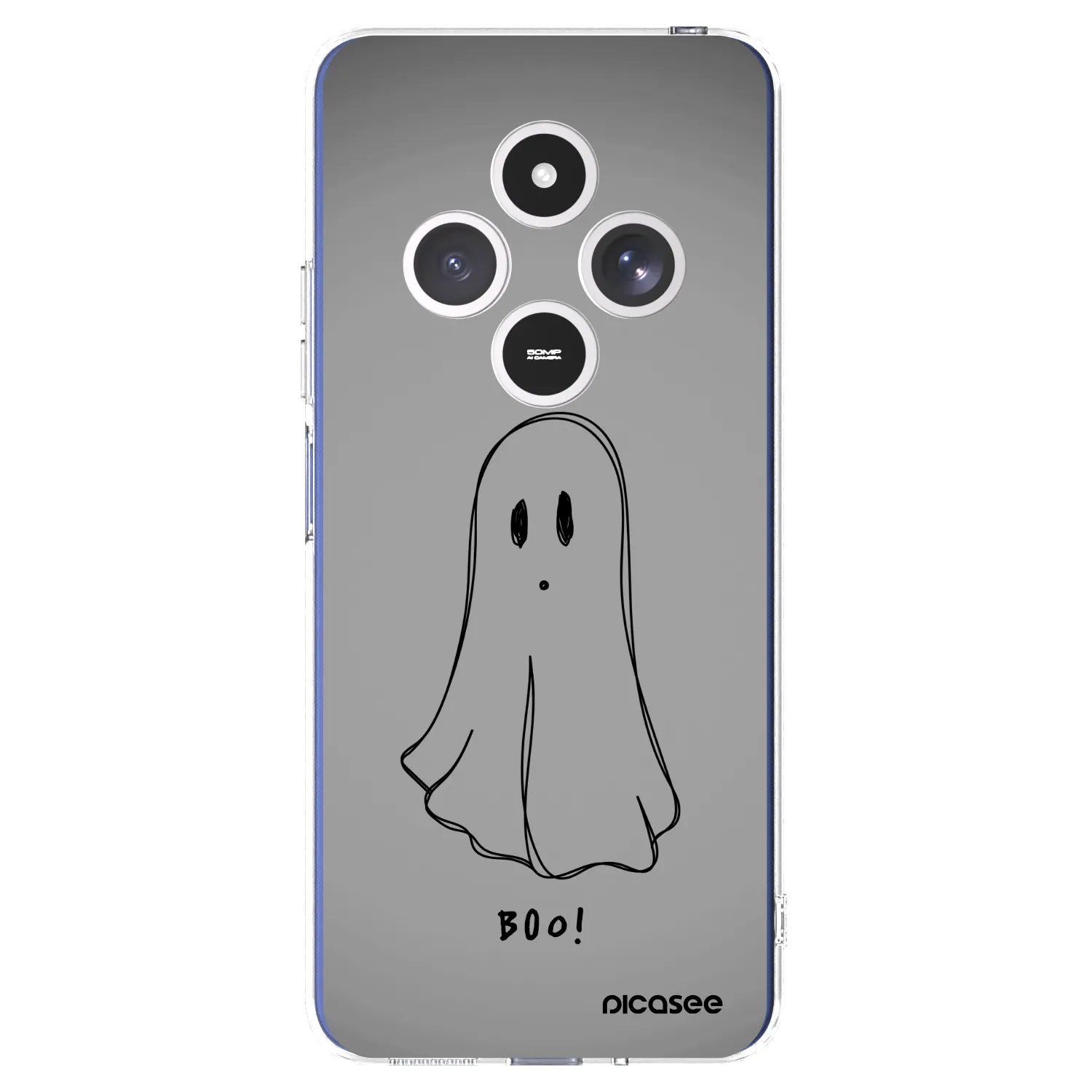 Picasee silikonska prozirna maskica za Xiaomi Redmi 14C - Ghost
