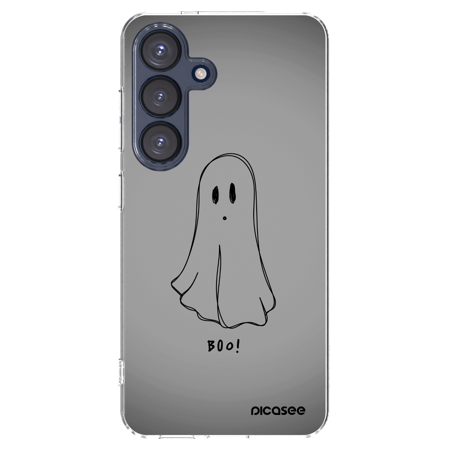 Picasee silikonska prozirna maskica za Samsung Galaxy S25 5G - Ghost